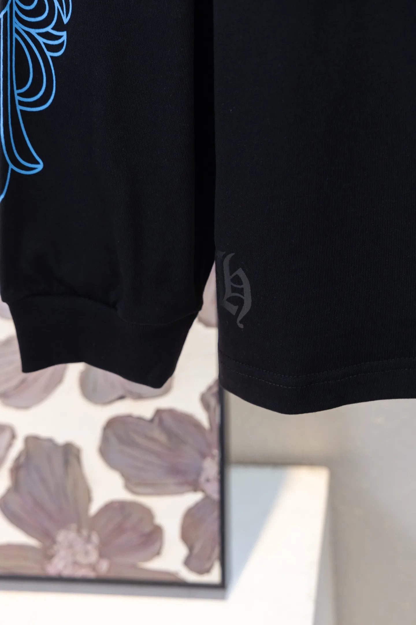 Logo Print Cotton Long-Sleeve T-Shirt D14512666 — view 9