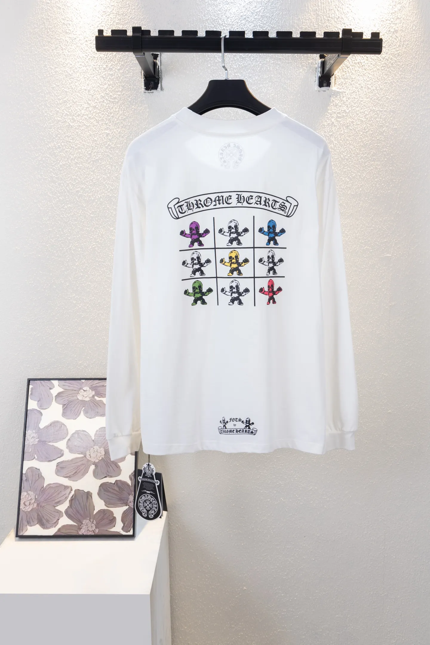 Foti Skull Print Long-Sleeve T-Shirt D14512660 — view 2