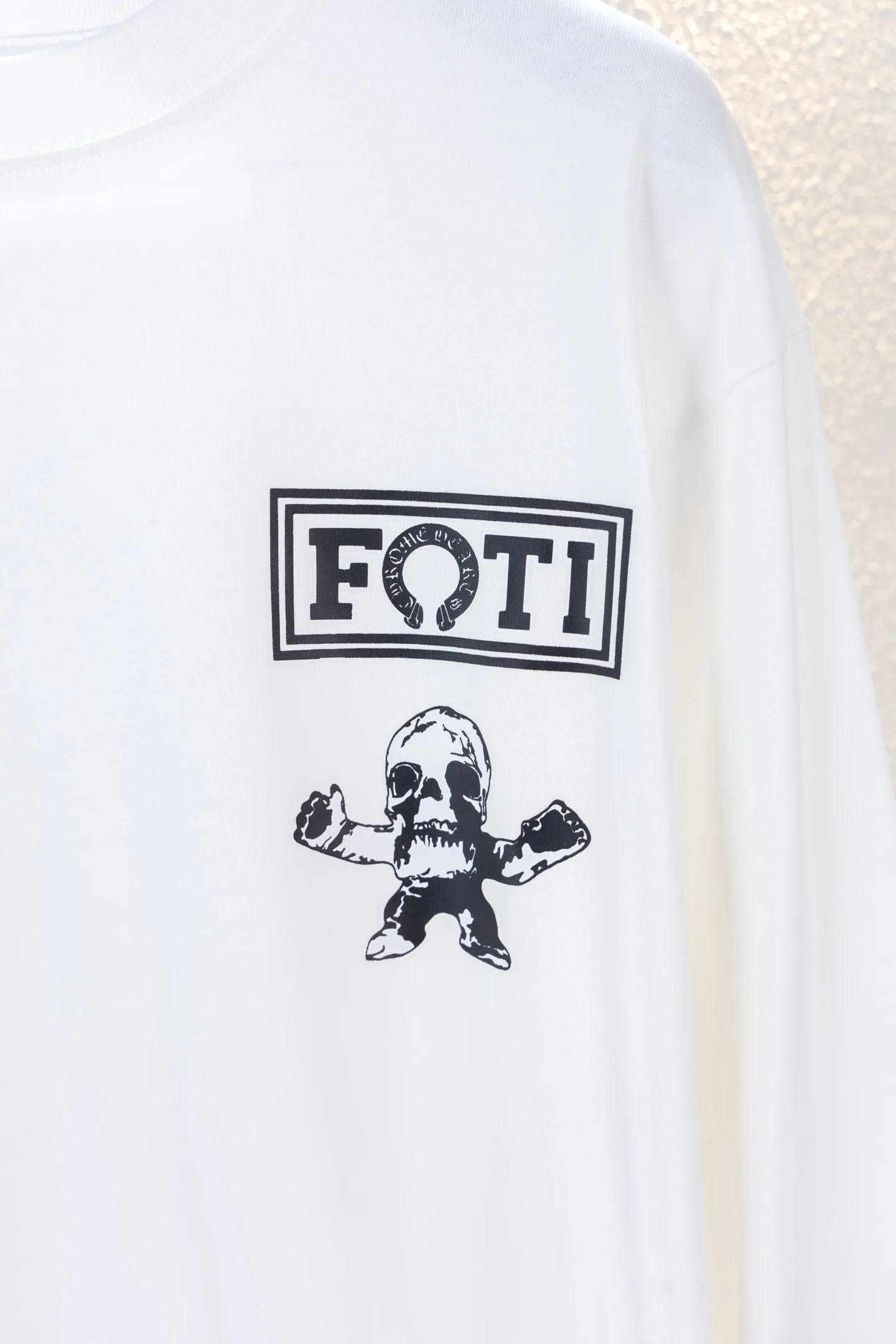 Foti Skull Print Long-Sleeve T-Shirt D14512660 — view 5