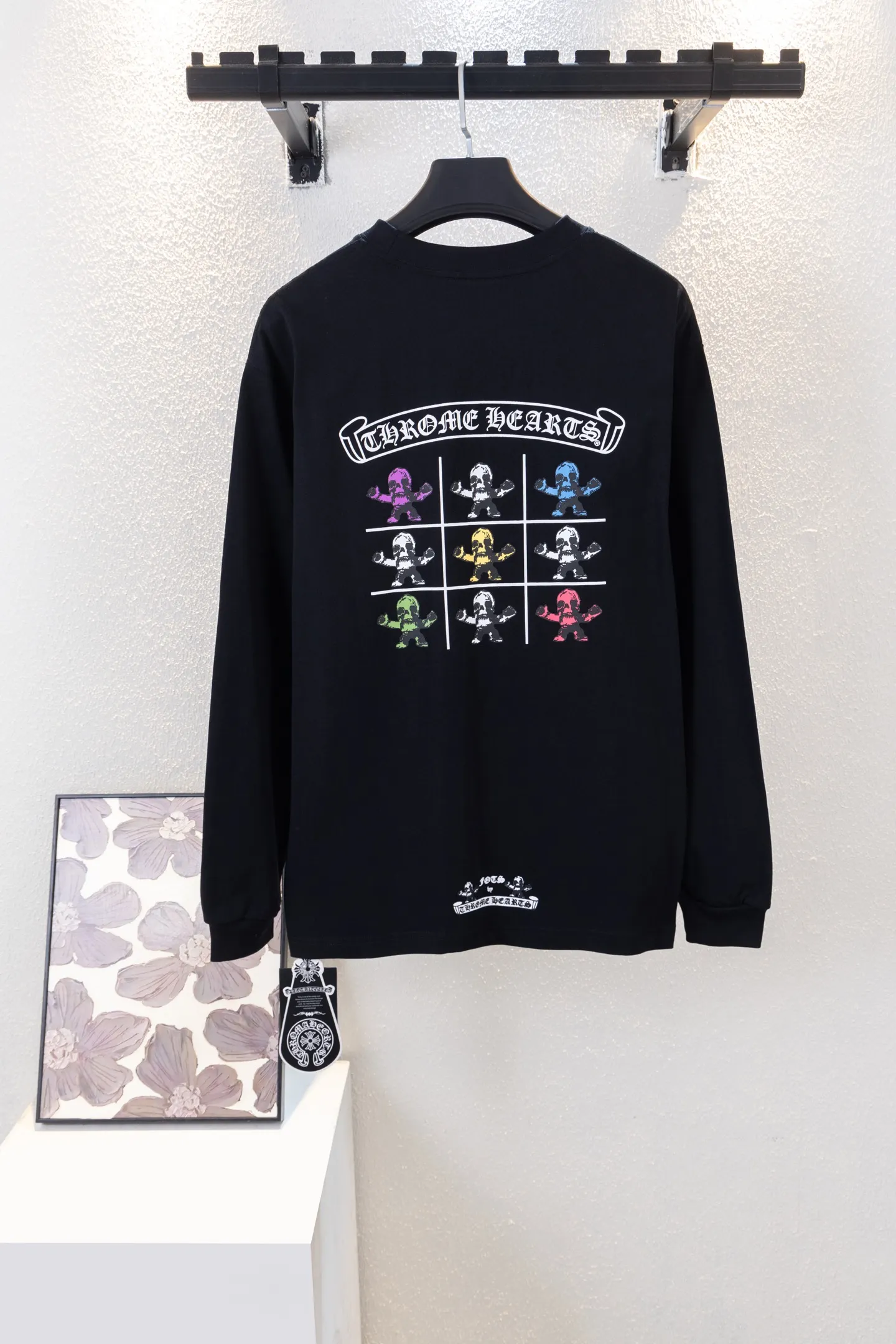 Foti Skull Print Long-Sleeve T-Shirt D14512659 — view 2