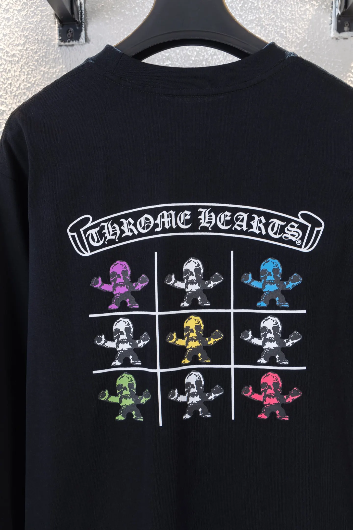 Foti Skull Print Long-Sleeve T-Shirt D14512659 — view 4