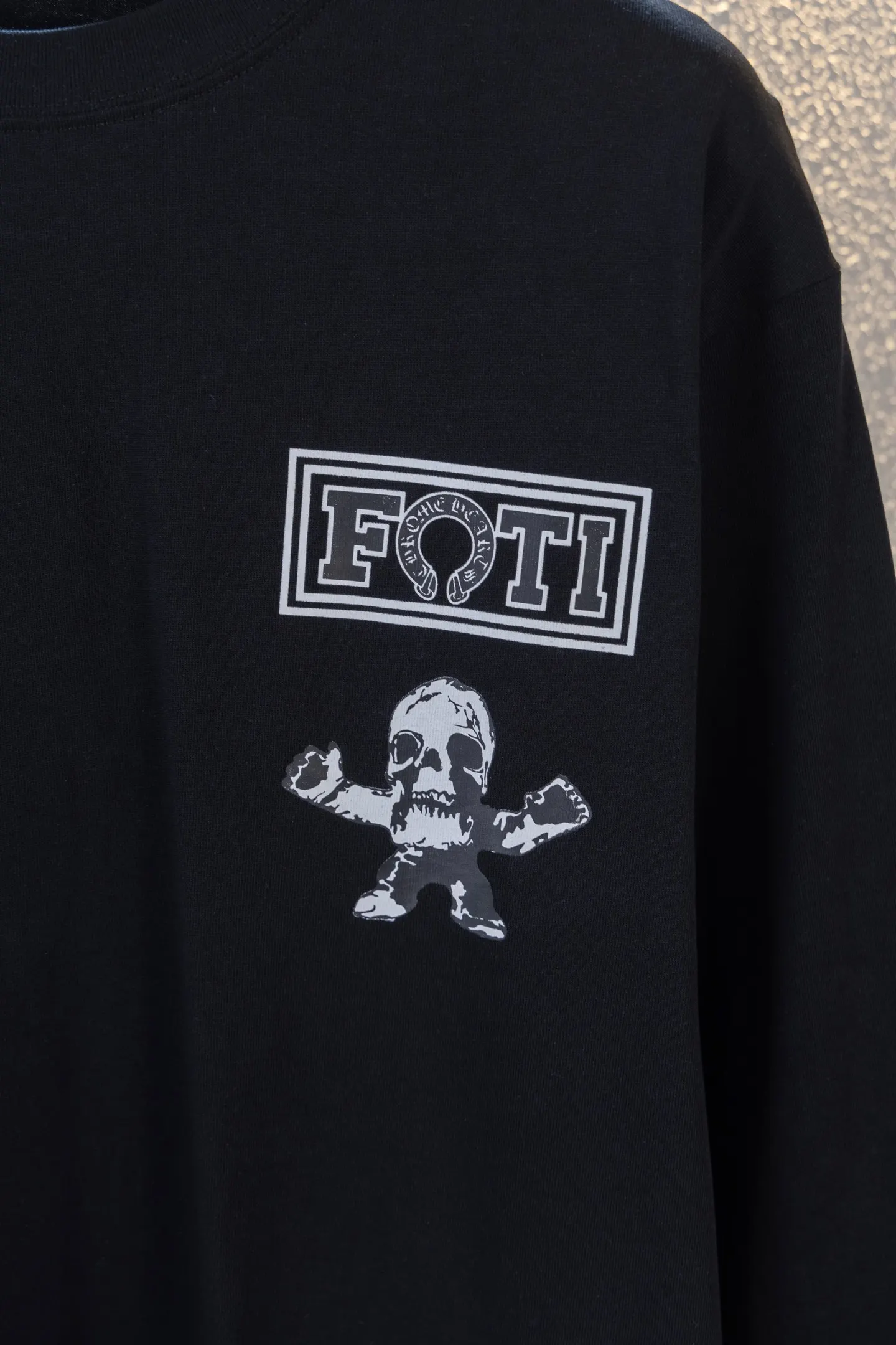 Foti Skull Print Long-Sleeve T-Shirt D14512659 — view 5