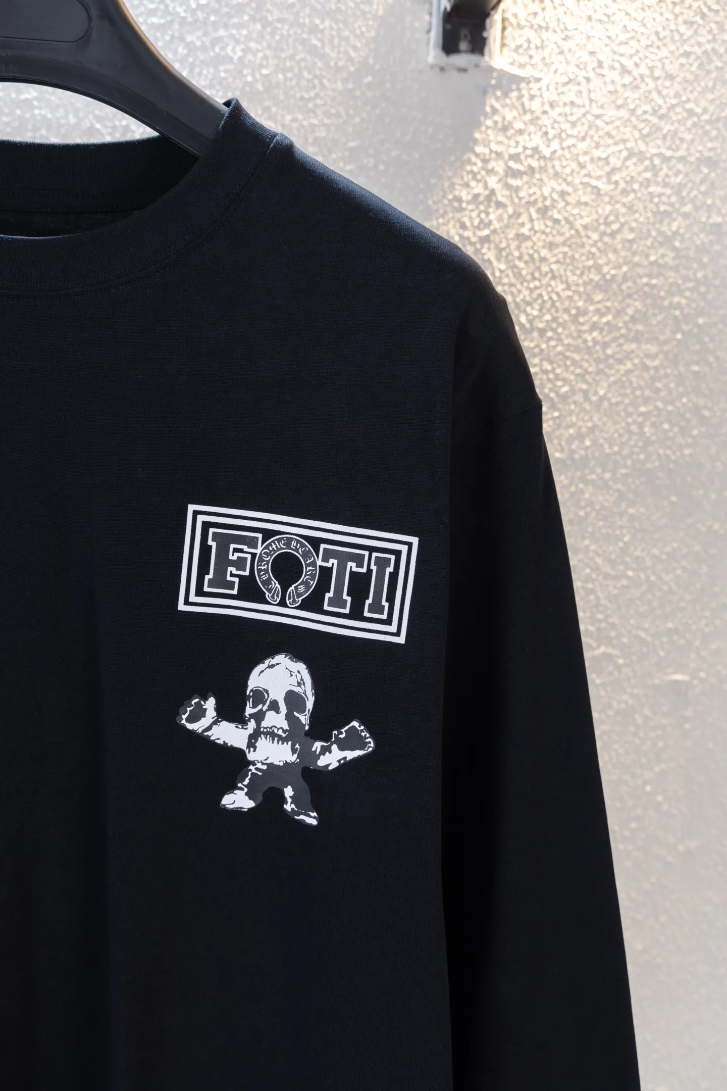 Foti Skull Print Long-Sleeve T-Shirt D14512659 — view 6