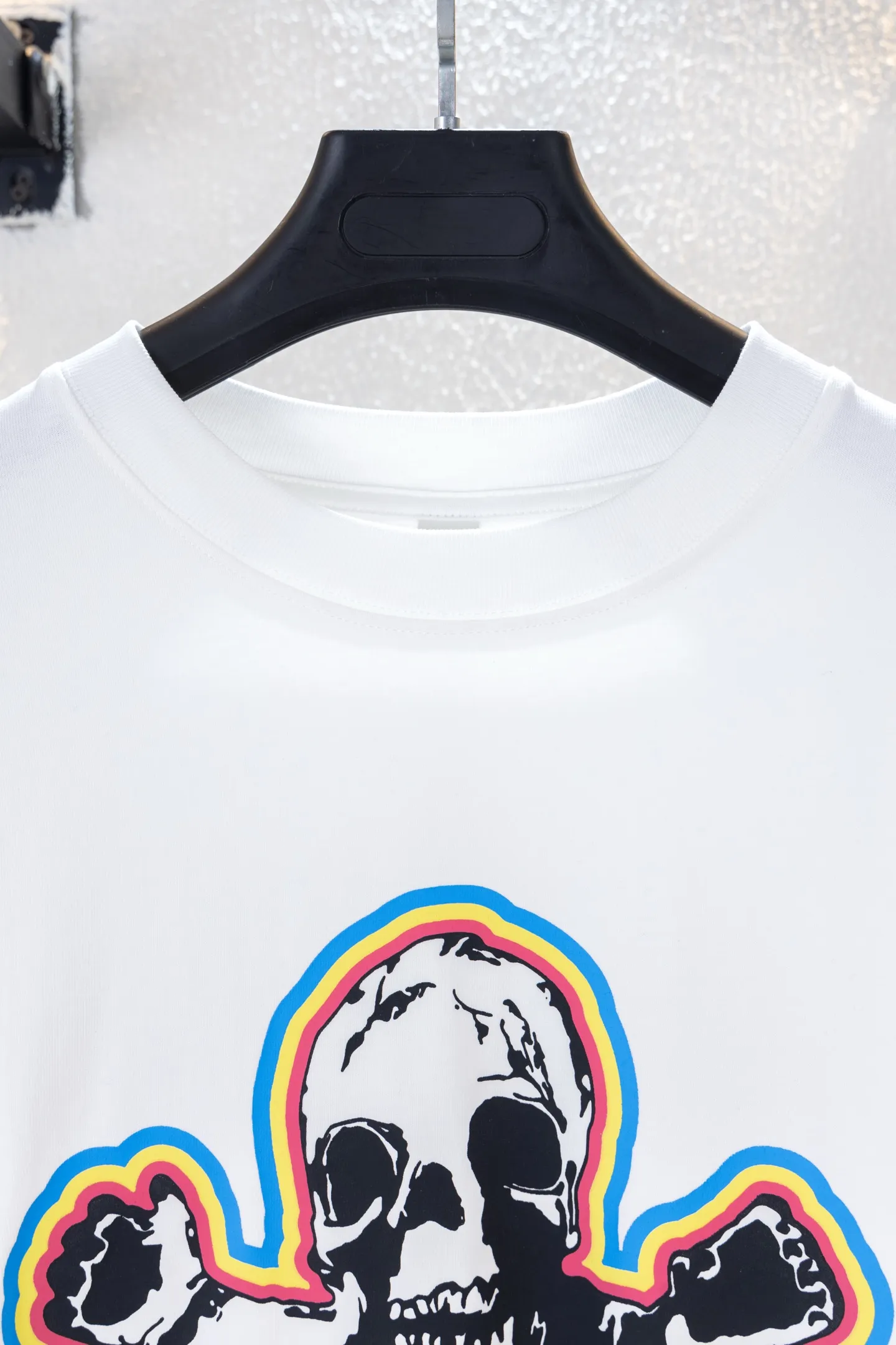 Skull Graphic Print Long-Sleeve T-Shirt D14512656 — view 3