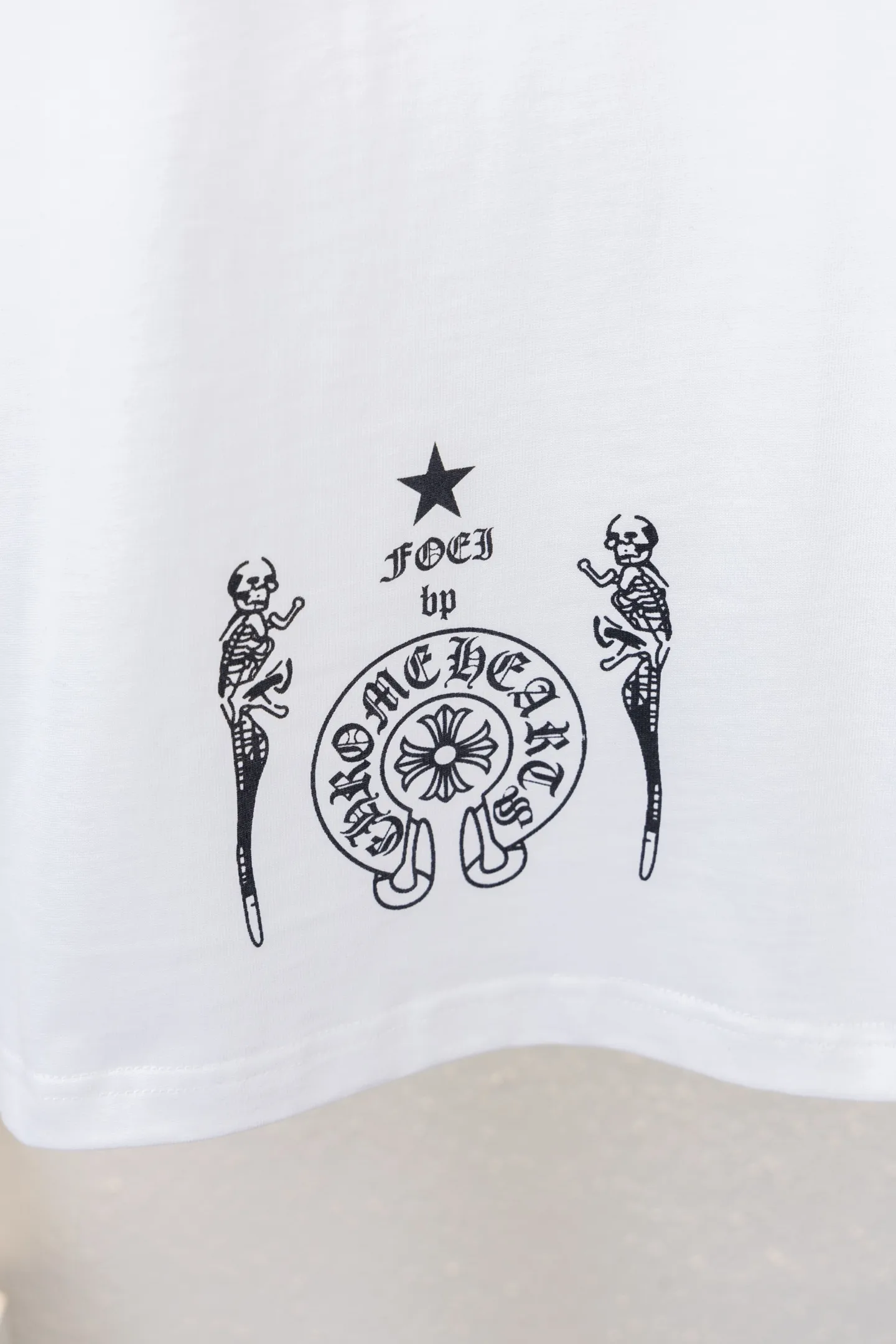 Skull Graphic Print Long-Sleeve T-Shirt D14512656 — view 6