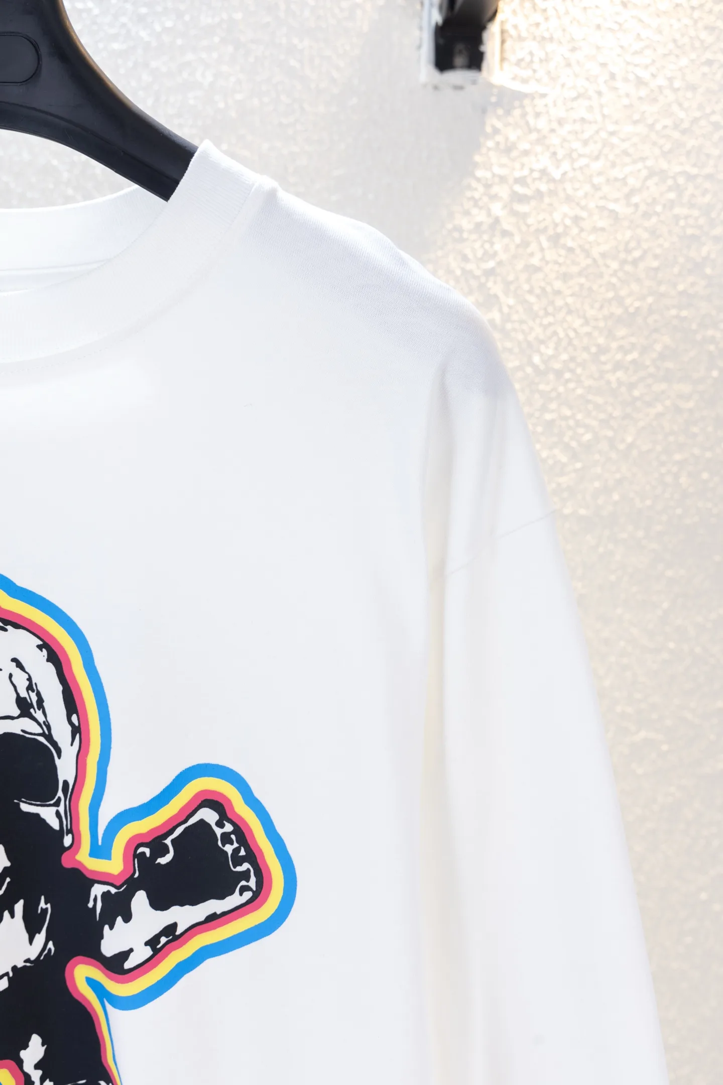 Skull Graphic Print Long-Sleeve T-Shirt D14512656 — view 7