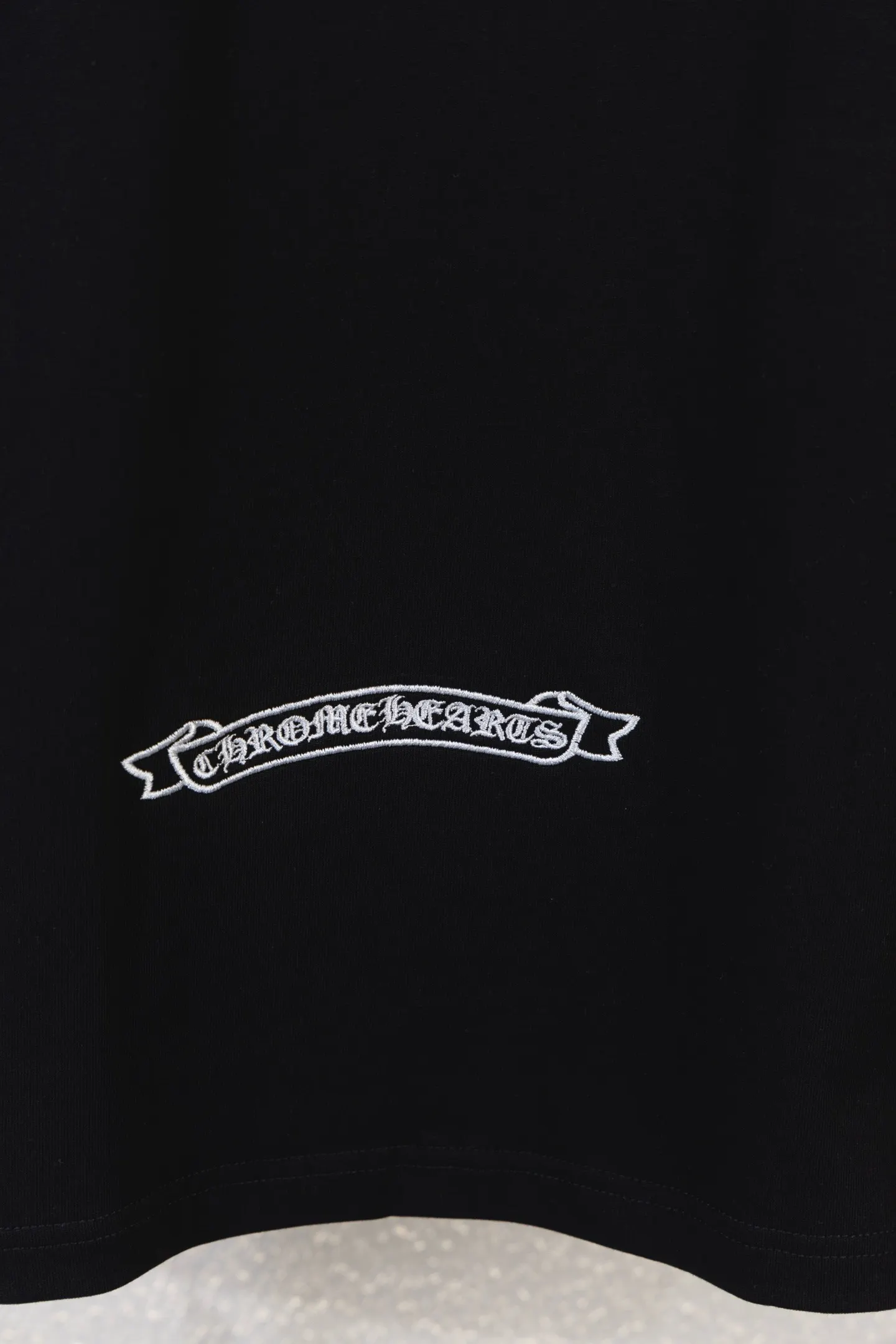 Mosaic Logo Embroidered Cotton T-Shirt D14511554 — view 6