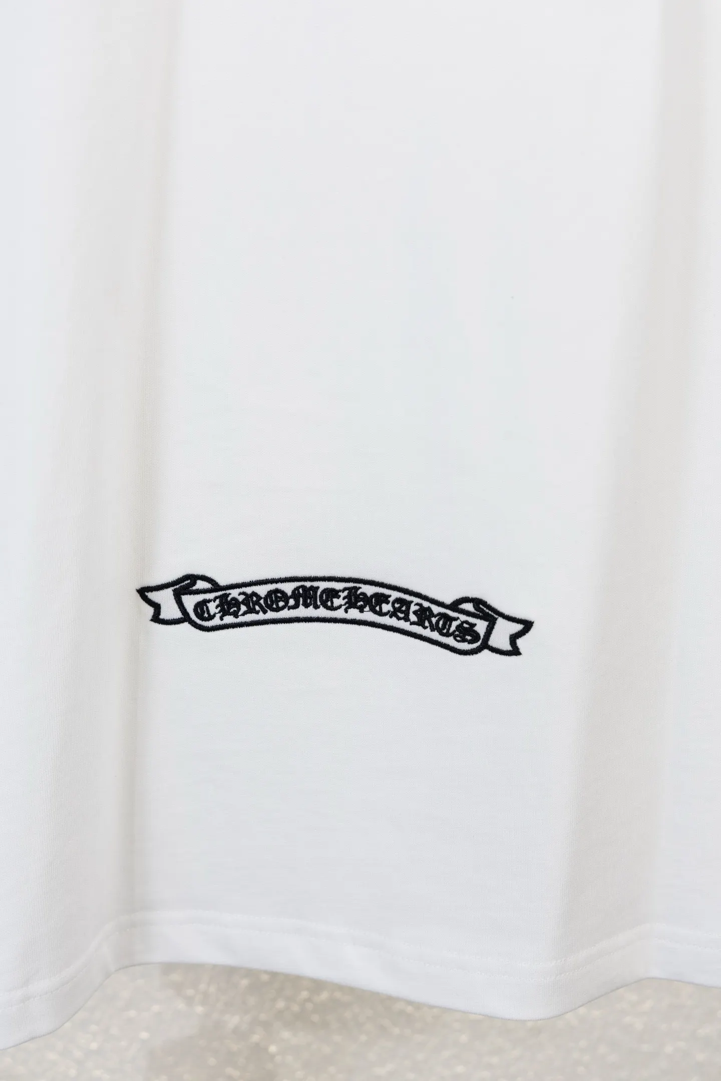 Embroidered Mosaic Logo Cotton T-Shirt D14511555 — view 6