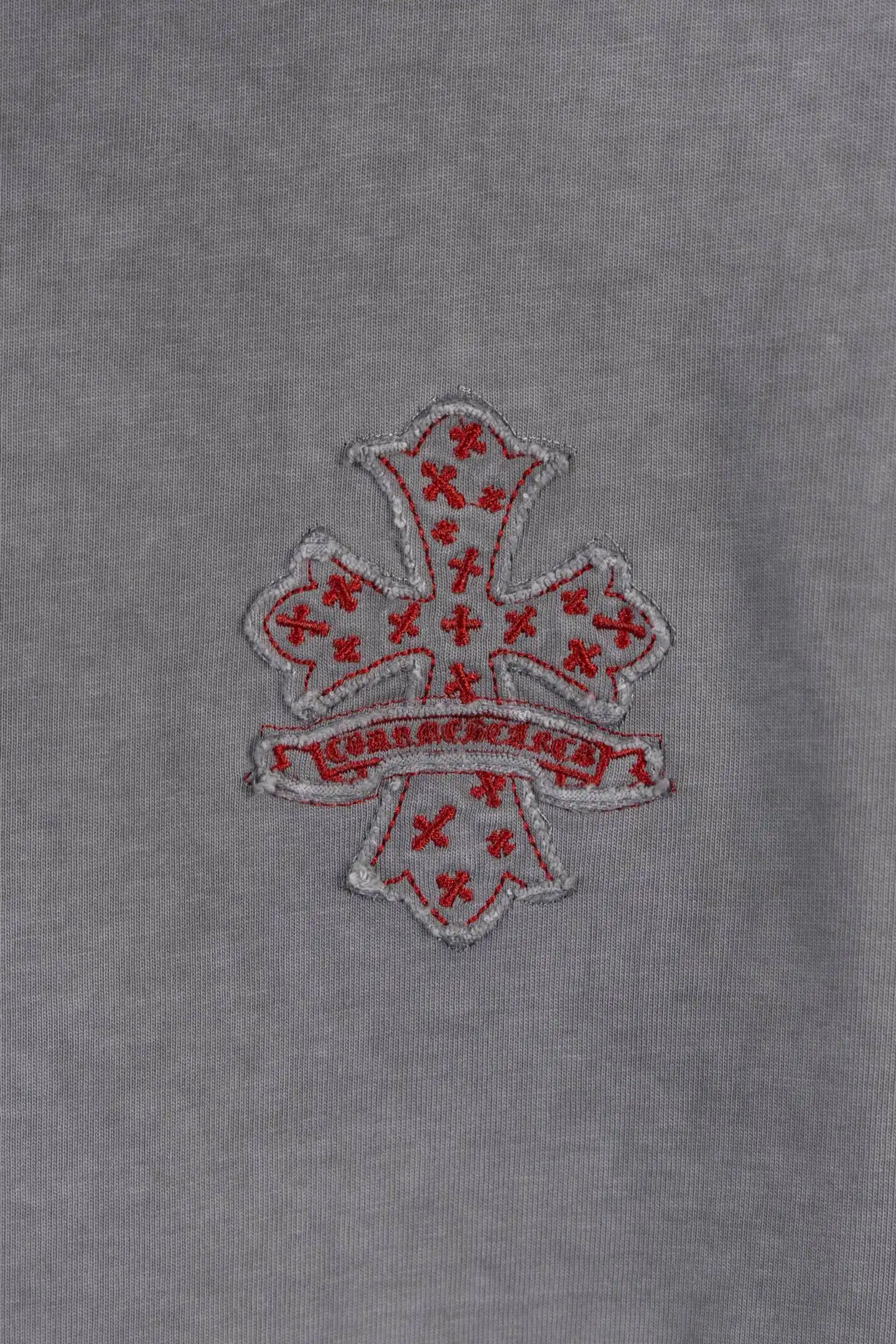 Embroidered Washed Cotton T-Shirt D14511536 — view 5