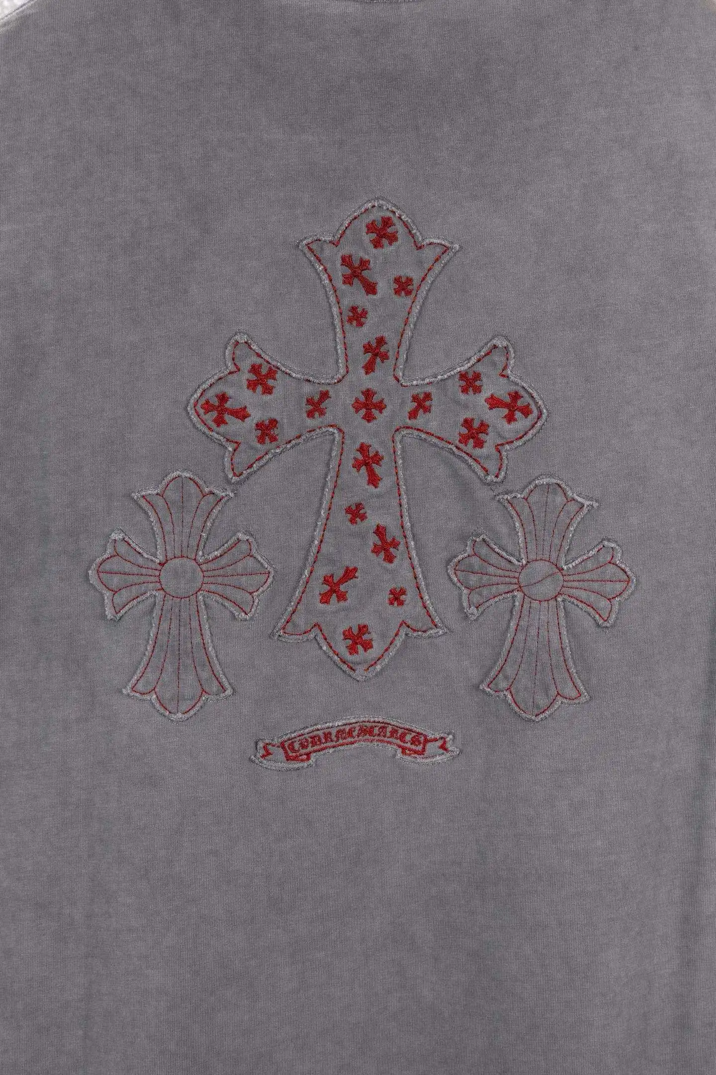 Embroidered Washed Cotton T-Shirt D14511536 — view 6