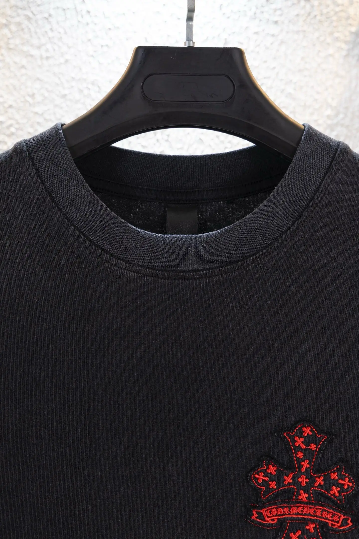 Embroidered Washed Cotton T-Shirt D14511537 — view 4