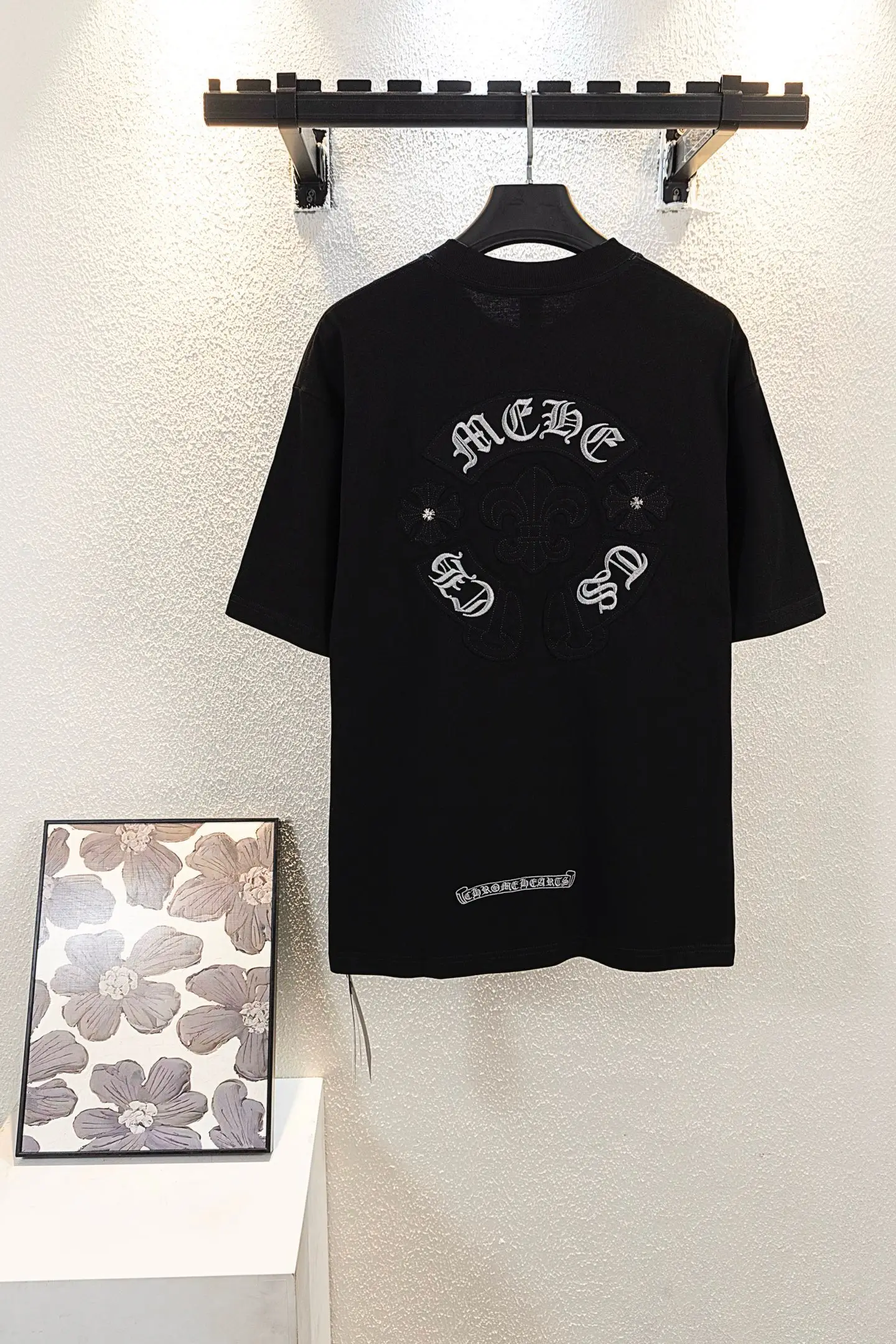 Embroidered Cross Logo Oversized T-Shirt D14511551 — view 2