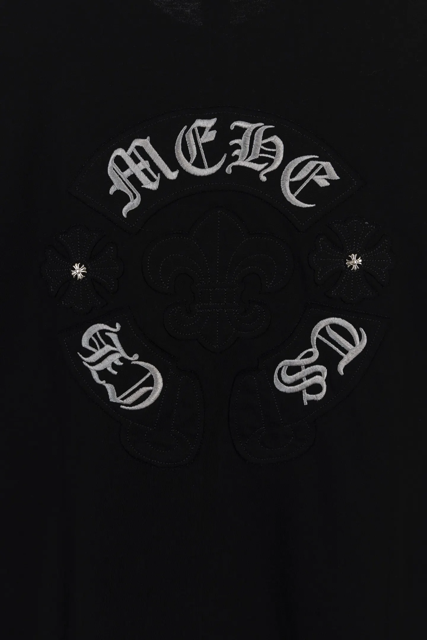 Embroidered Cross Logo Oversized T-Shirt D14511551 — view 6