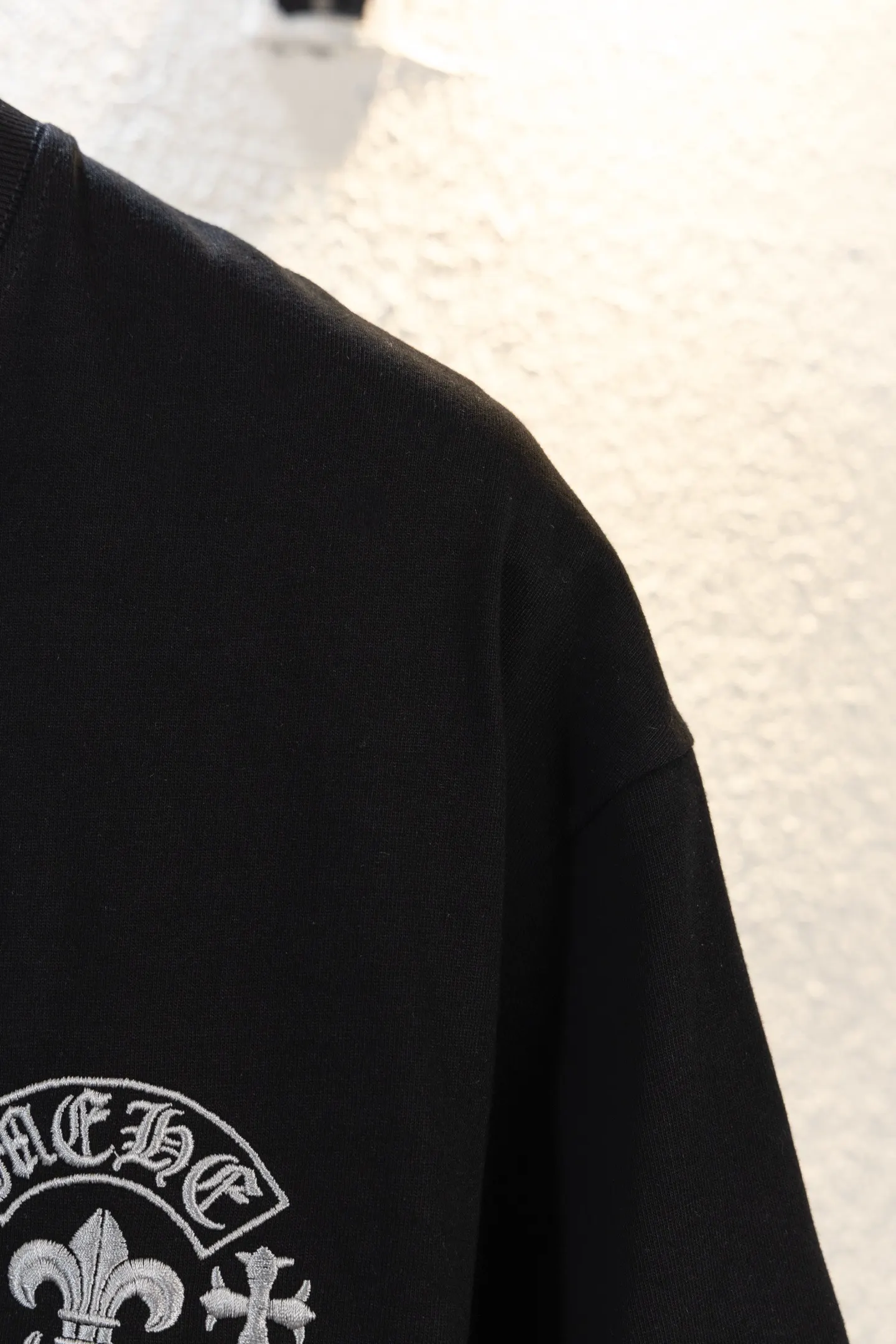 Embroidered Cross Logo Oversized T-Shirt D14511551 — view 8
