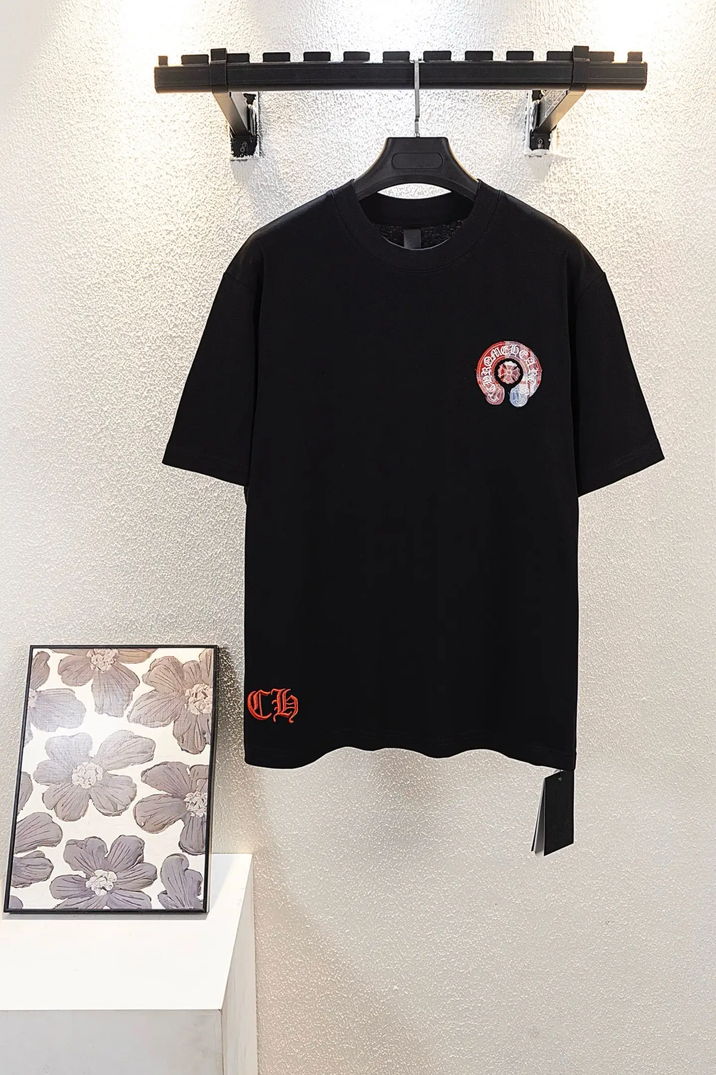 Embroidered Logo Cotton Jersey T-Shirt D14511544