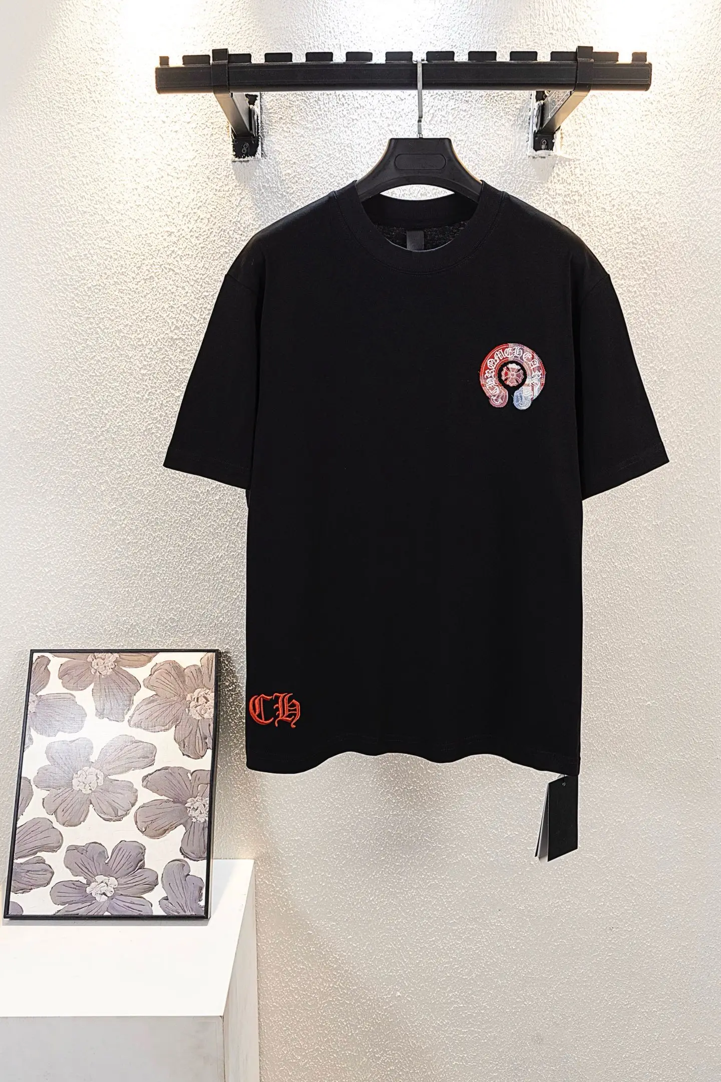 Embroidered Logo Cotton Jersey T-Shirt D14511544