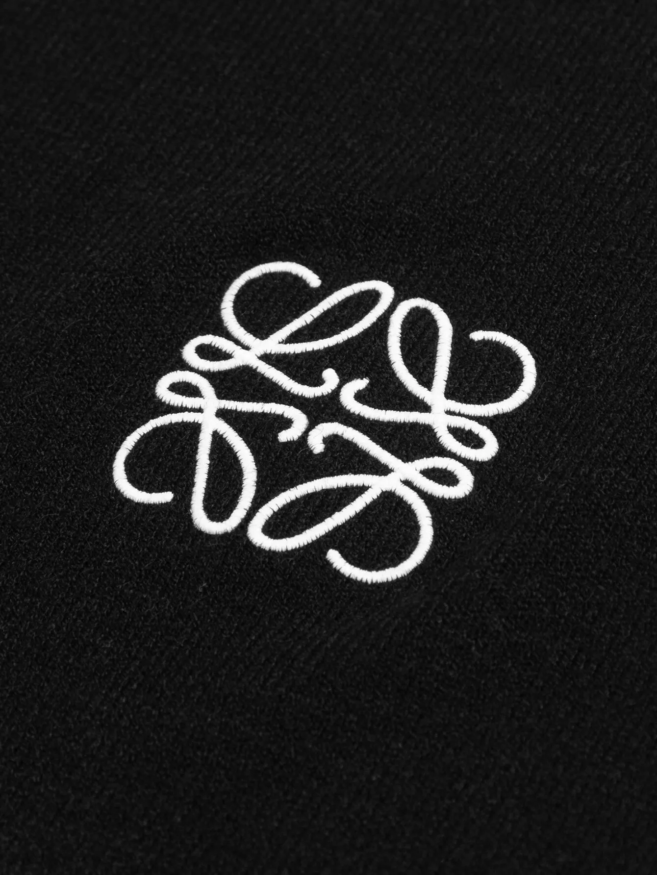 Anagram Embroidered Cashmere Sweater D14516478 — view 3