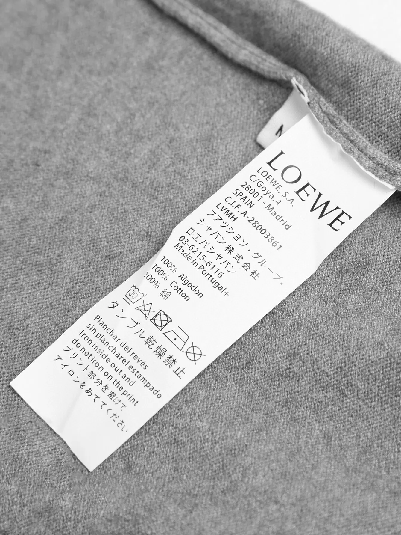 Anagram Embroidered Cashmere Crew-Neck Sweater D14516477 — view 6