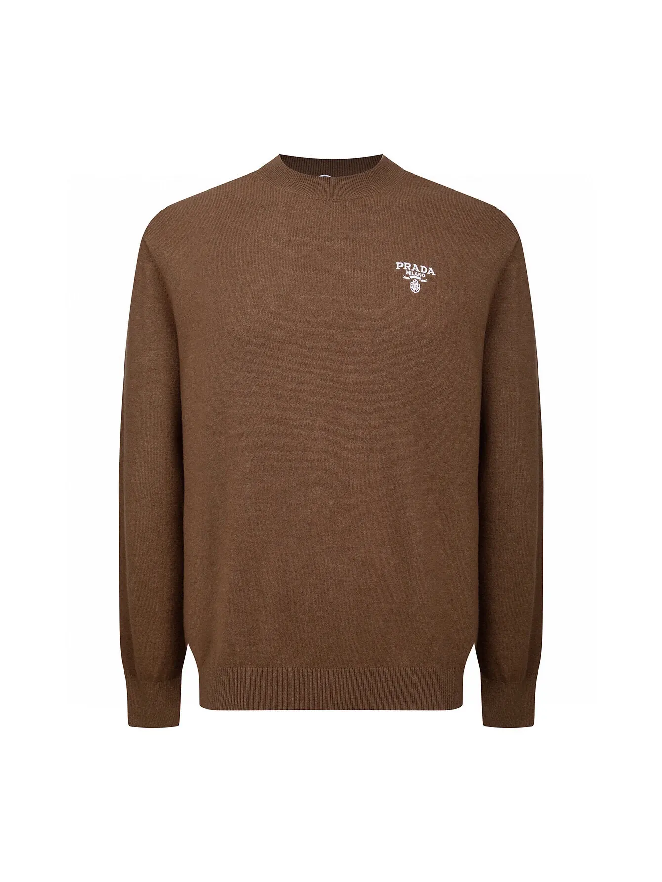 Logo-Embroidered Cashmere Crew-Neck Sweater D14516476