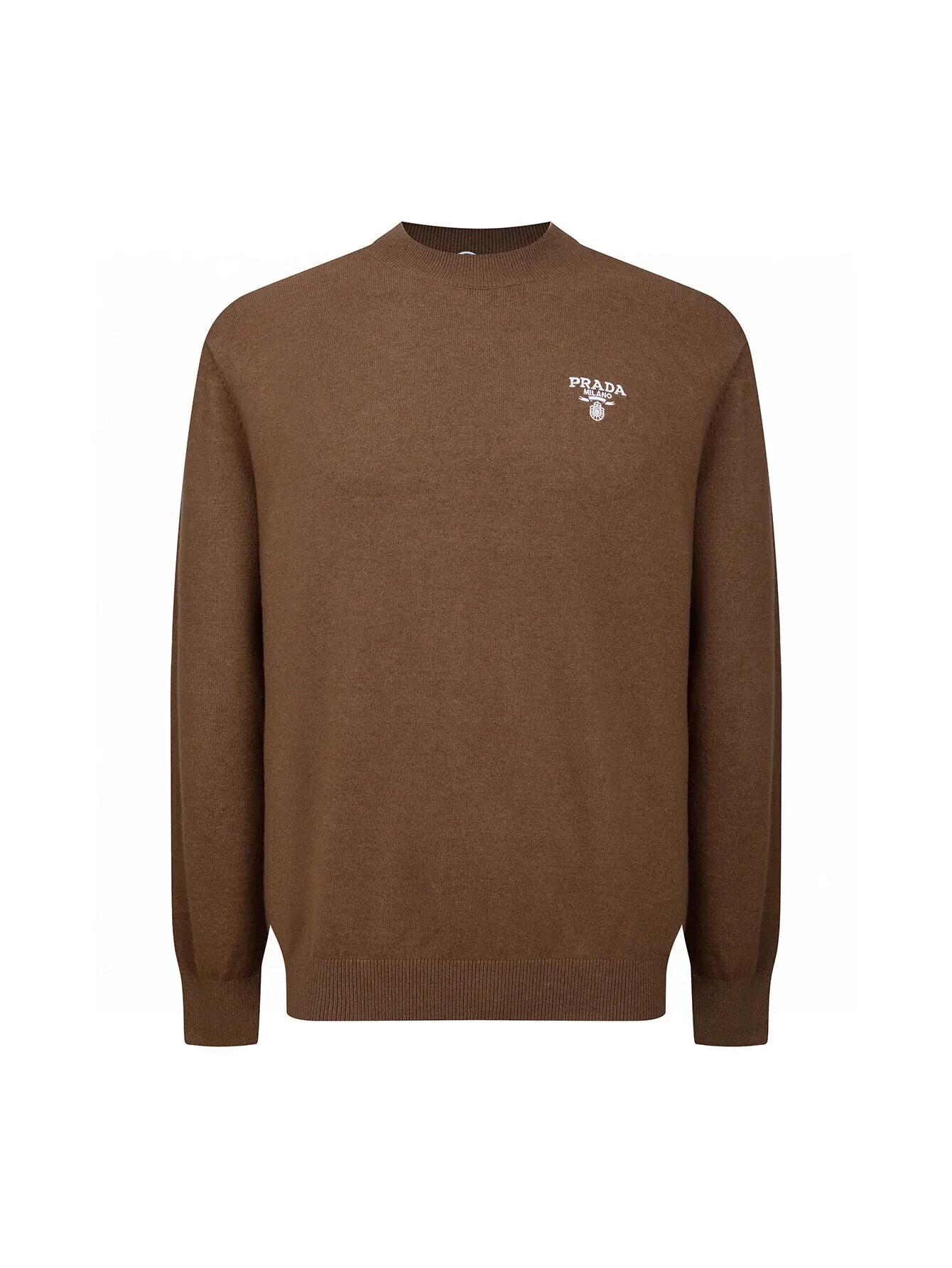Logo-Embroidered Cashmere Crew-Neck Sweater D14516476