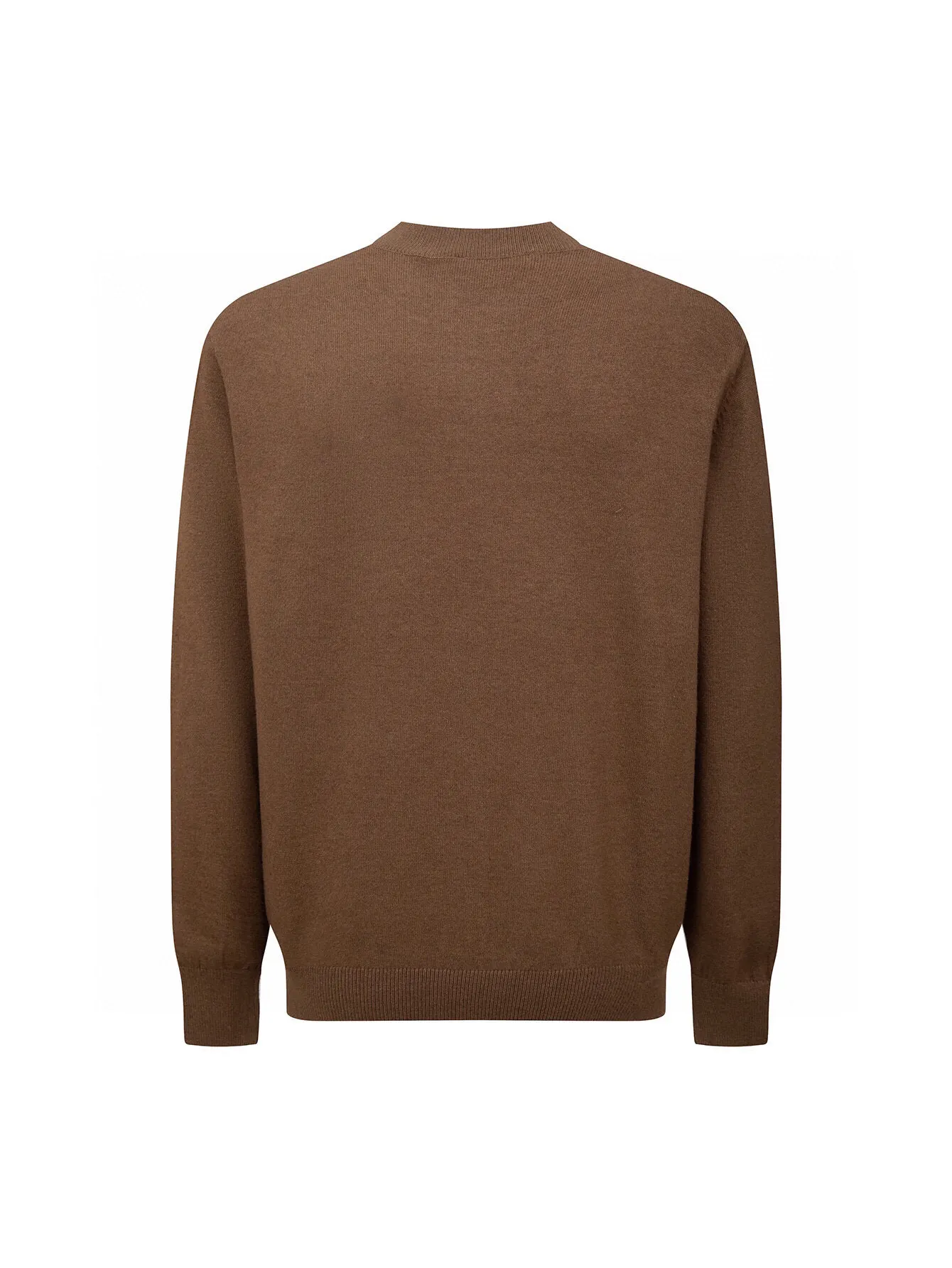 Logo-Embroidered Cashmere Crew-Neck Sweater D14516476 — view 2
