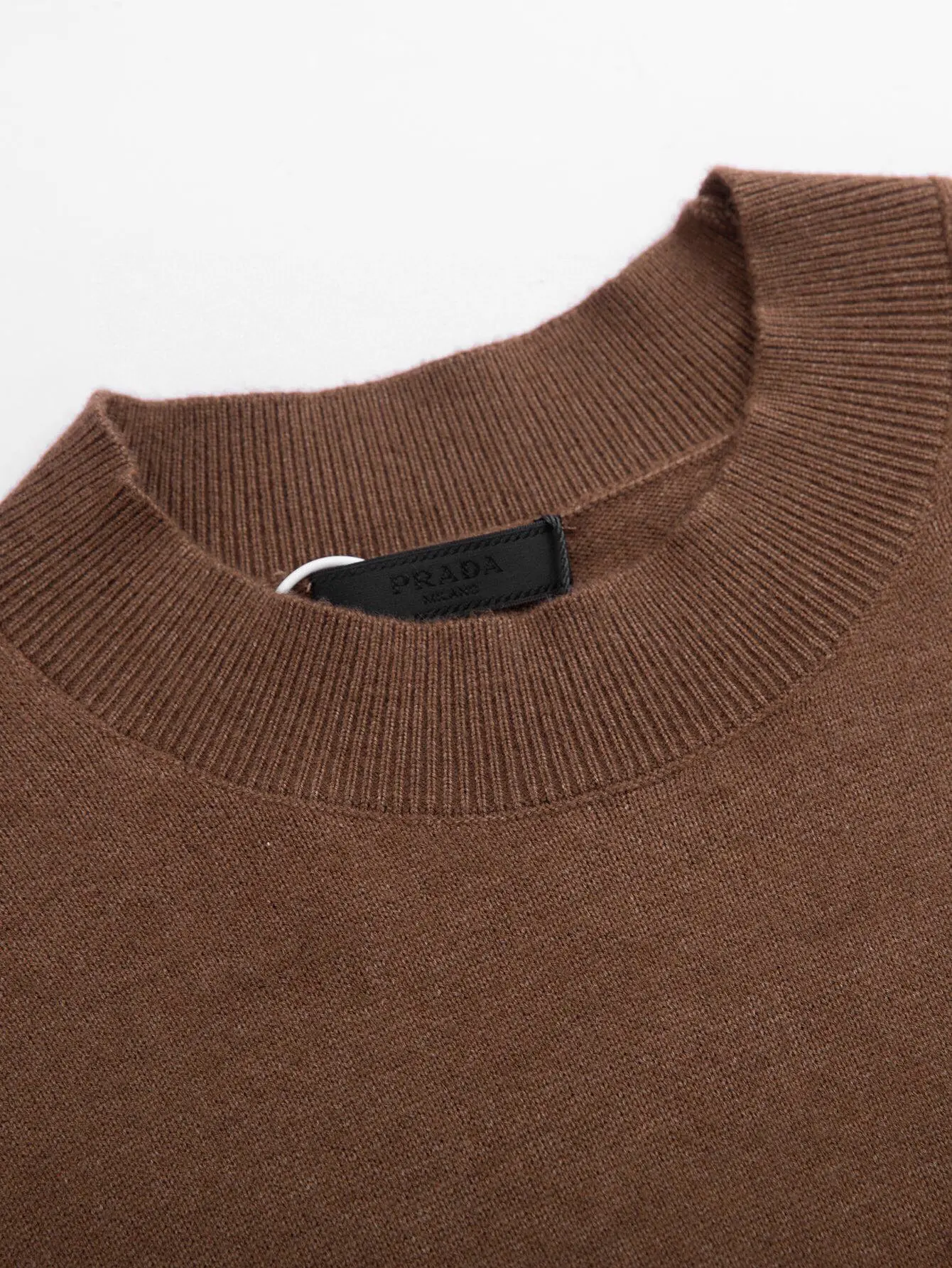 Logo-Embroidered Cashmere Crew-Neck Sweater D14516476 — view 4