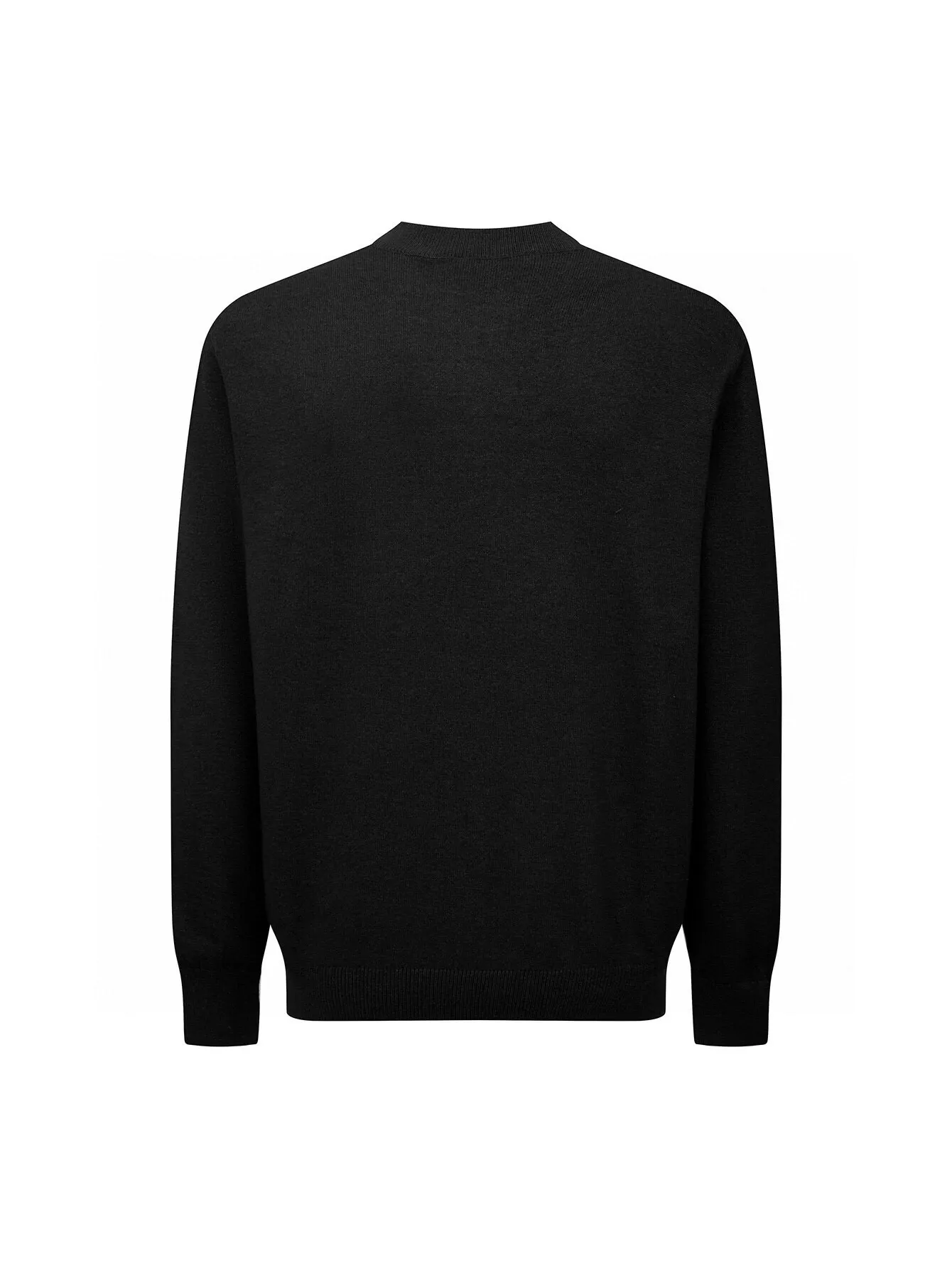 Logo-Embroidered Cashmere Crew-Neck Sweater D14516475 — view 2