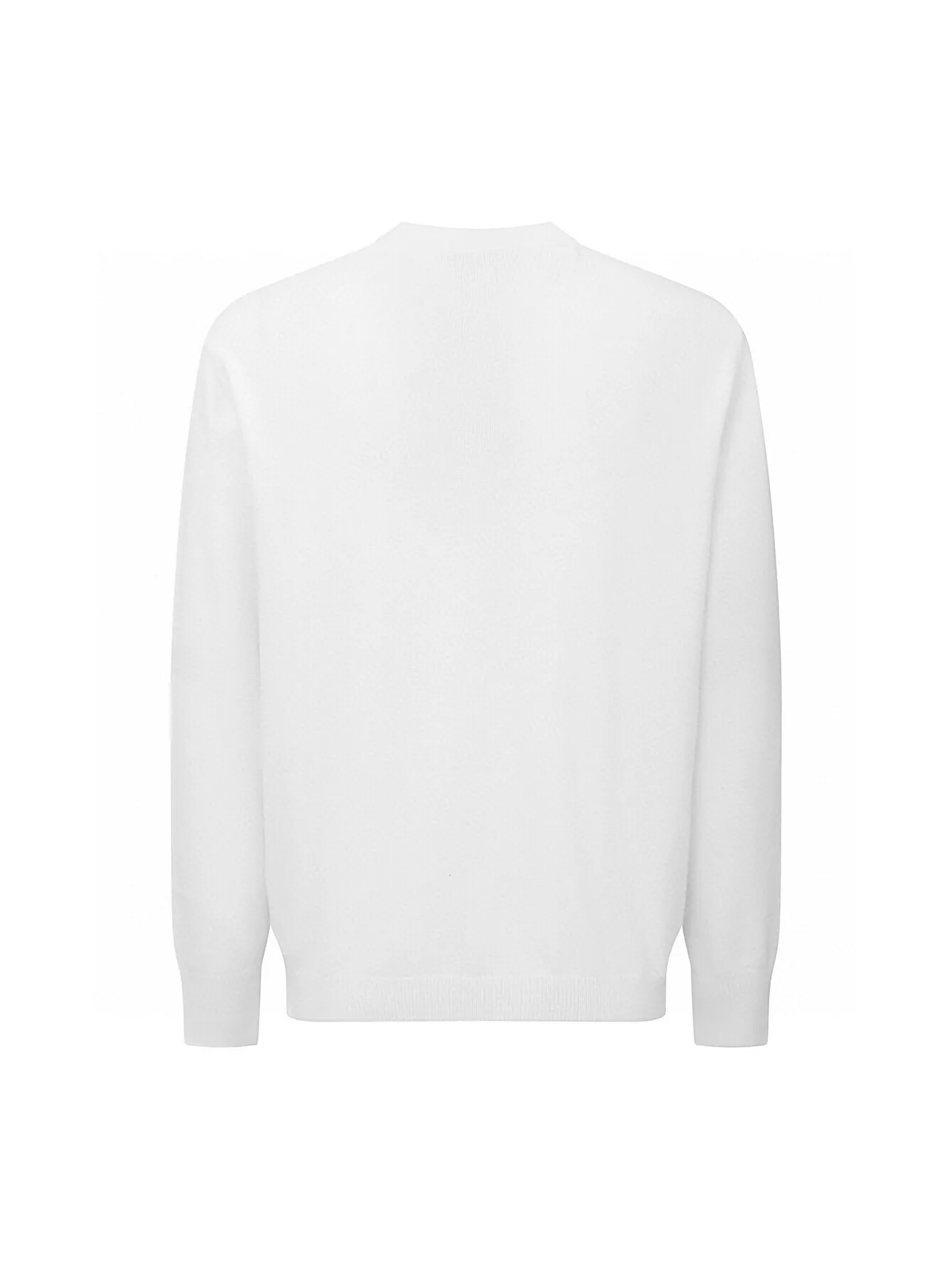 Logo-Embroidered Cashmere Crew-Neck Sweater D14516474 — view 2