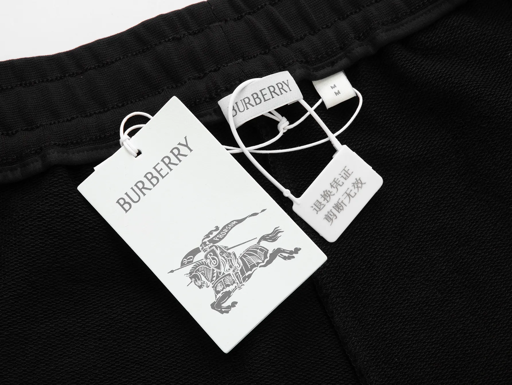 Check-Trim Embroidered Cotton-Blend Shorts D14516527 — view 9