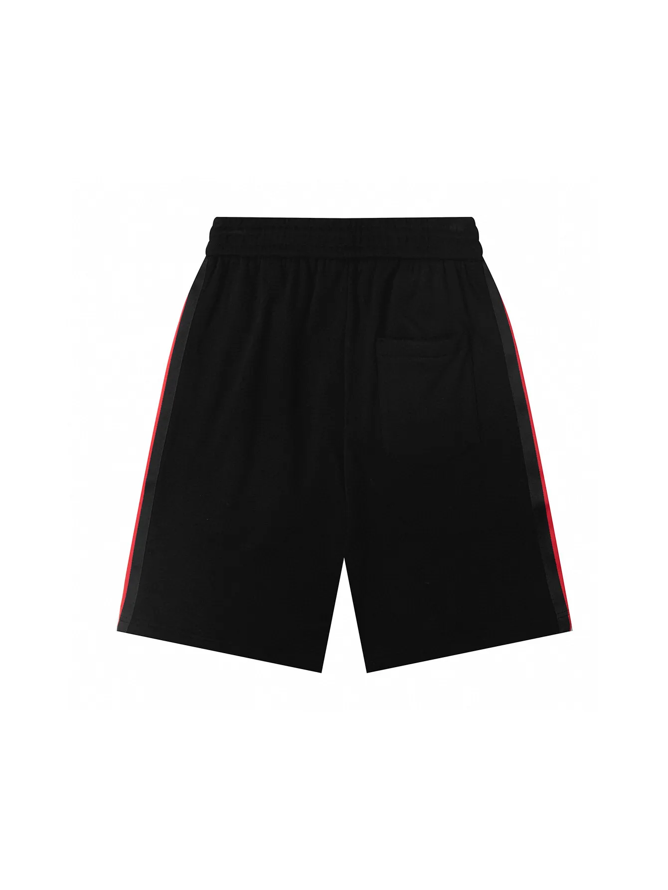 Web Stripe Logo-Embroidered Cotton Shorts D14516525 — view 2