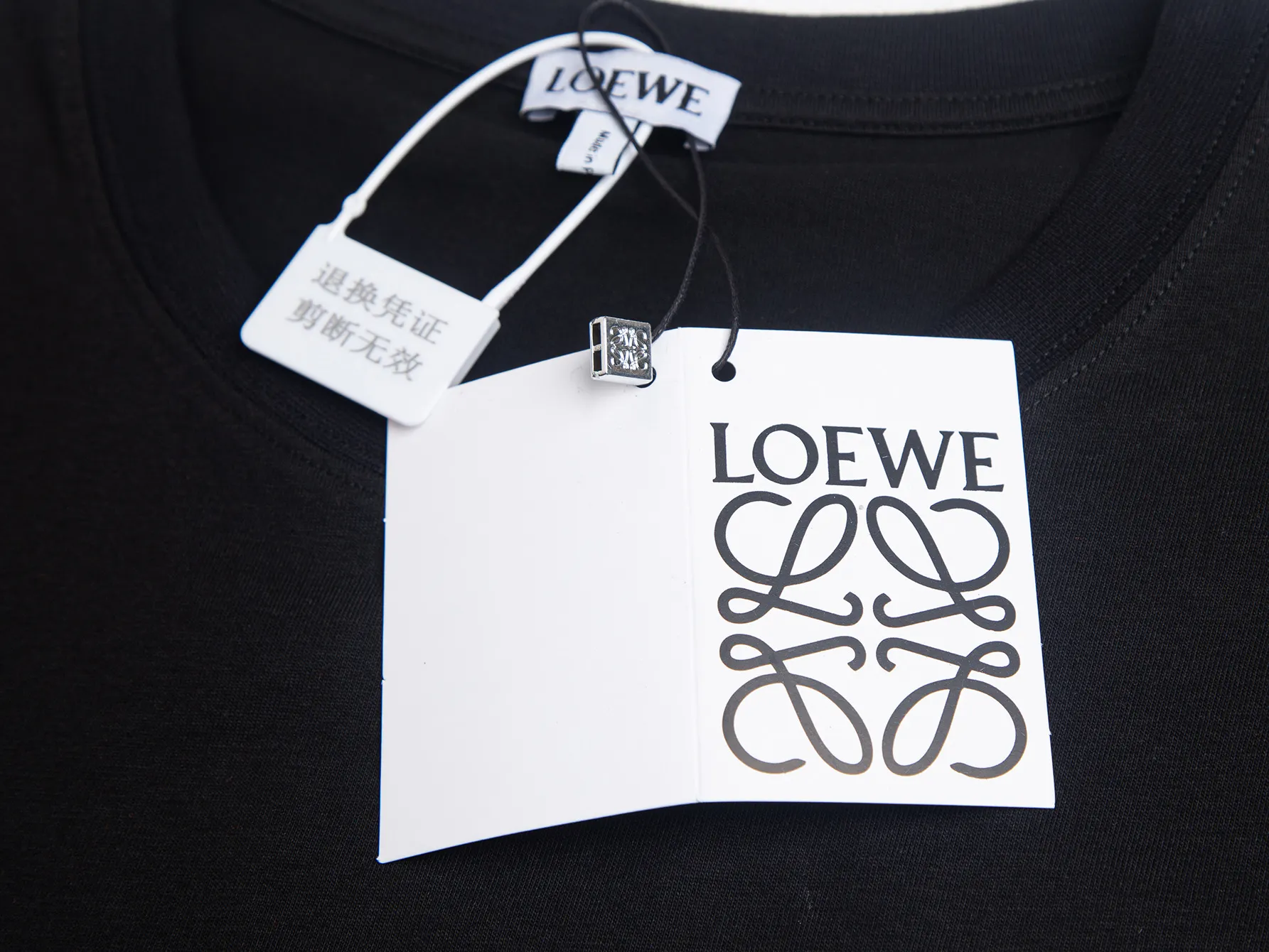 Logo Embroidery Mercerized Cotton Pocket T-Shirt D14515658 — view 6