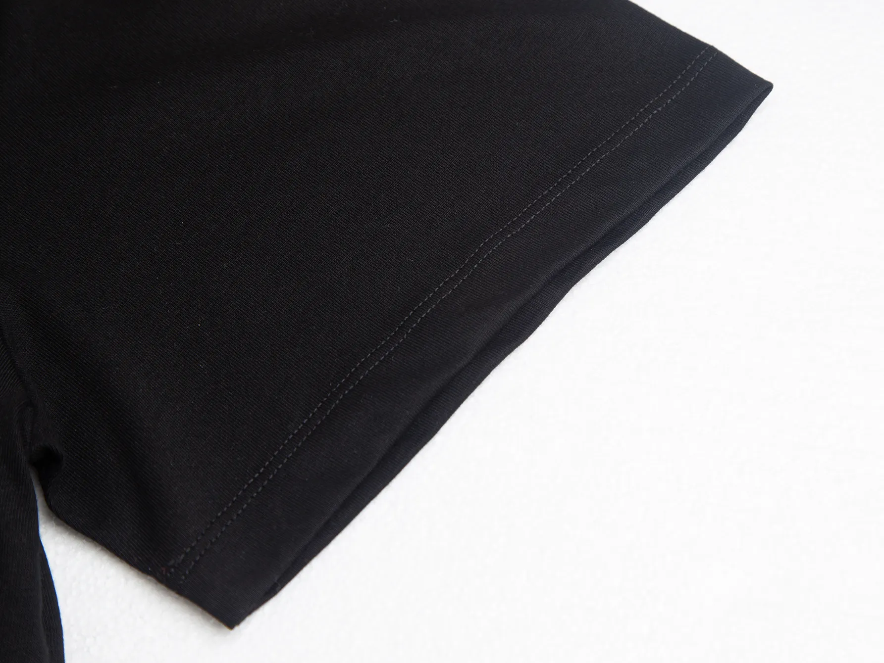 Logo Embroidery Mercerized Cotton Pocket T-Shirt D14515658 — view 7