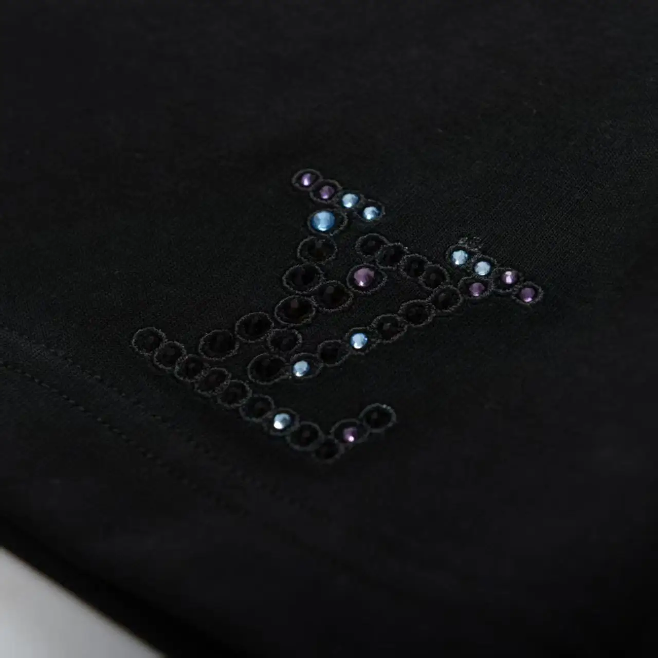 Embellished Logo Cotton-Jersey Shorts D14516526 — view 3