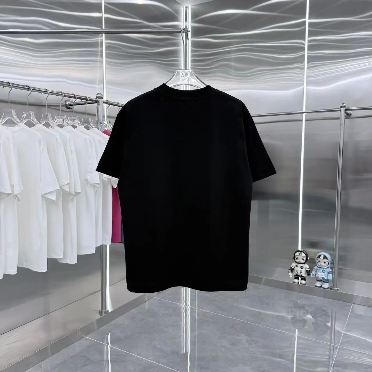 Logo Print Oversized Cotton T-Shirt D14514344 — view 8
