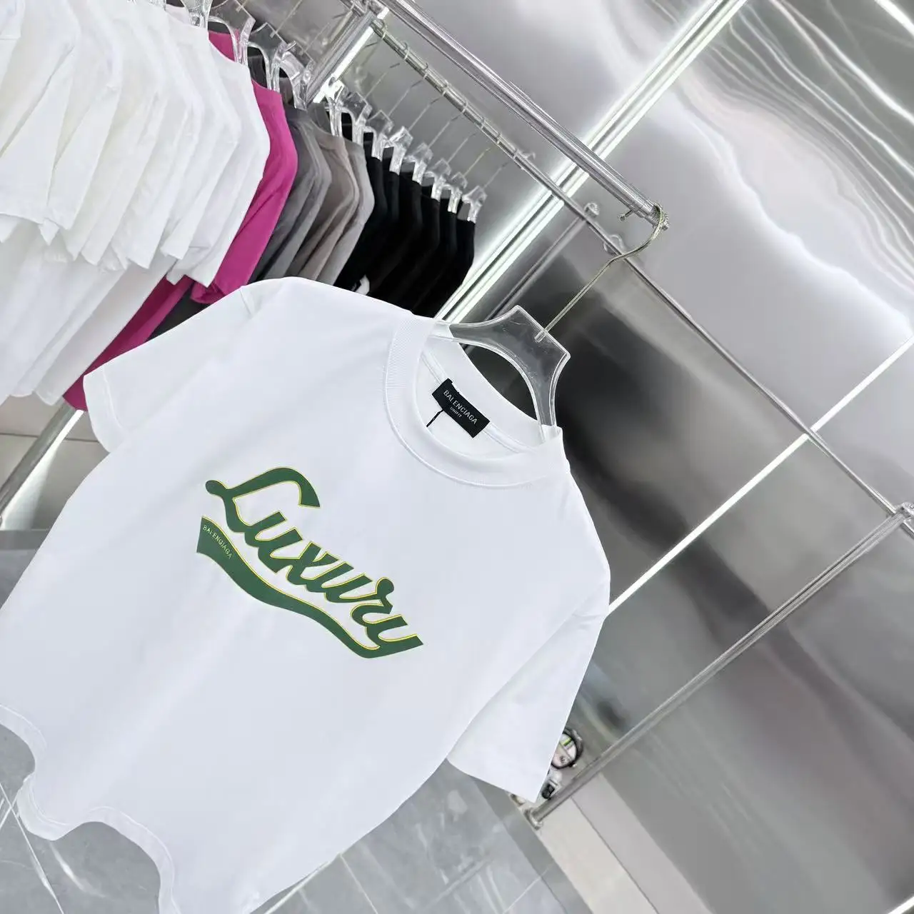 Logo Print Oversized Cotton T-Shirt D14514347 — view 3
