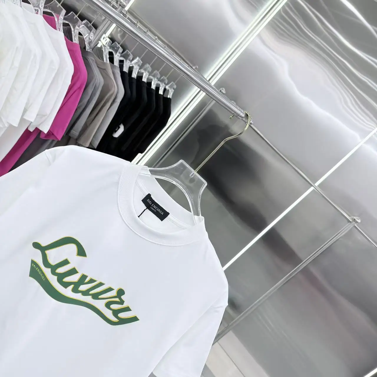 Logo Print Oversized Cotton T-Shirt D14514347 — view 7