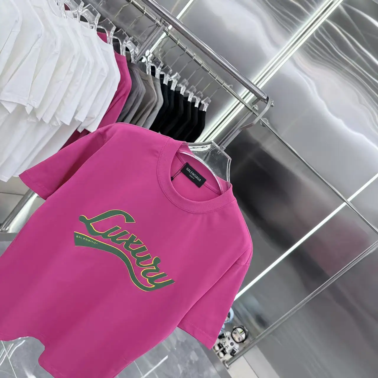 Logo-Print Cotton-Jersey T-Shirt D14514346 — view 3