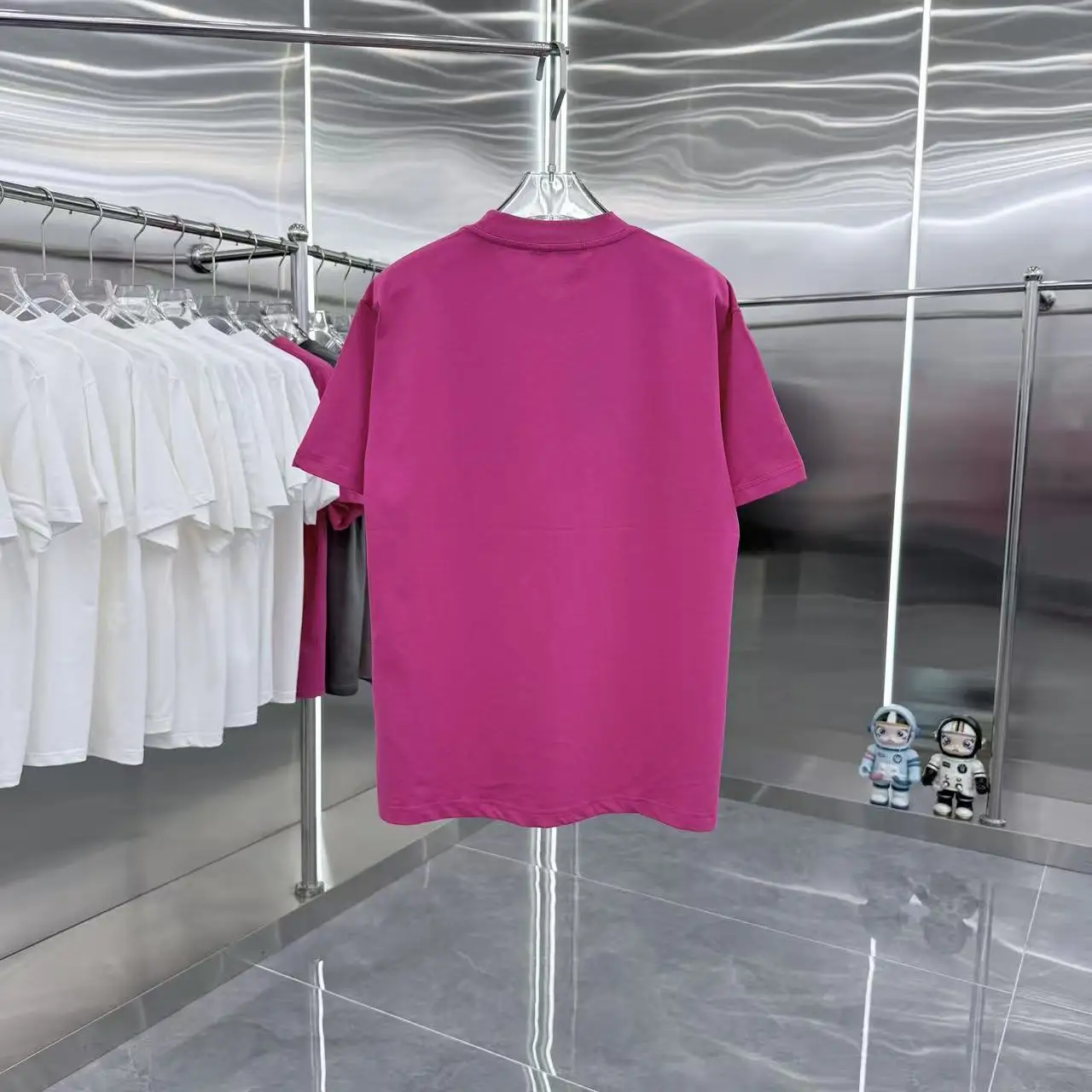 Logo-Print Cotton-Jersey T-Shirt D14514346 — view 8