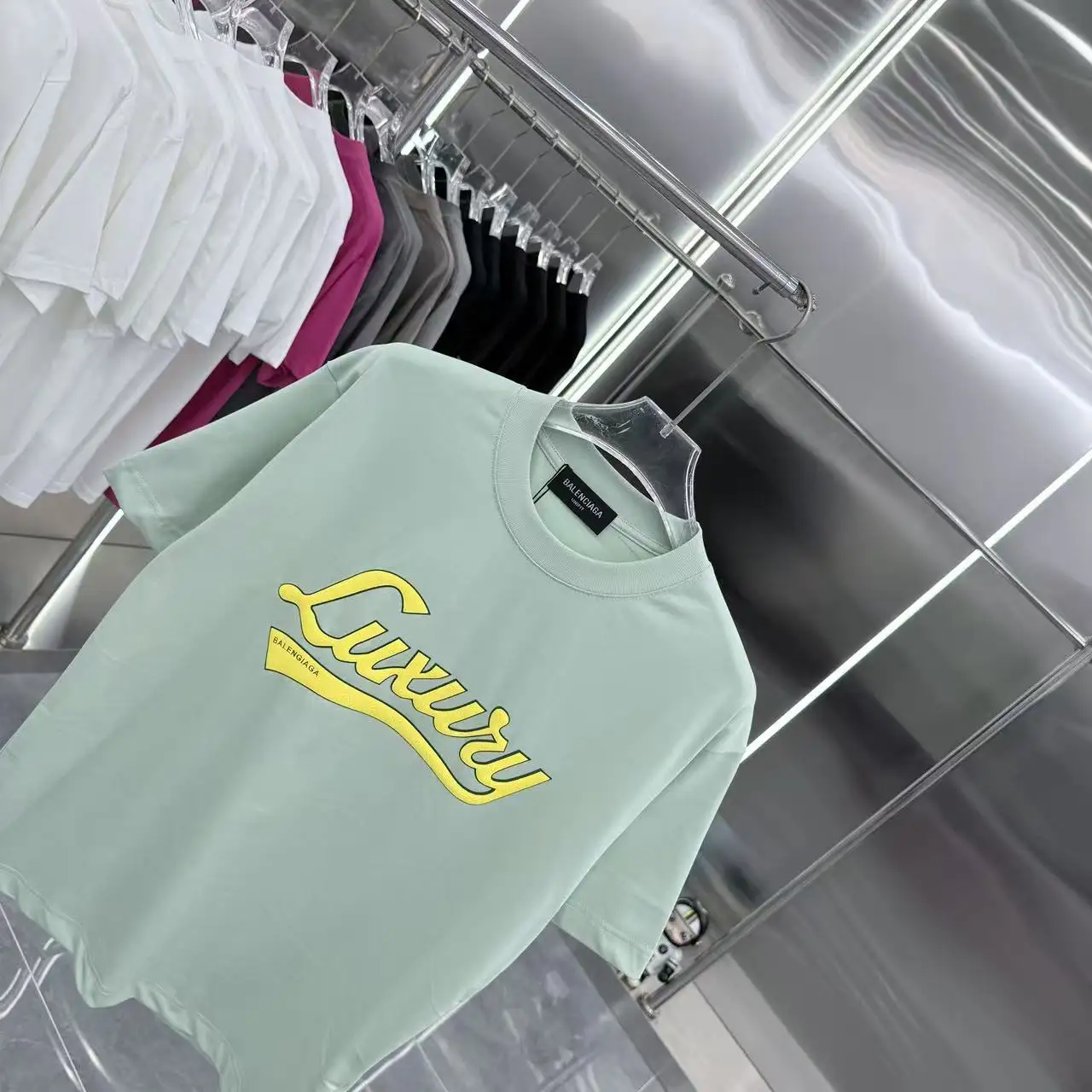 Logo-Print Oversized Cotton-Jersey T-Shirt D14514345 — view 3