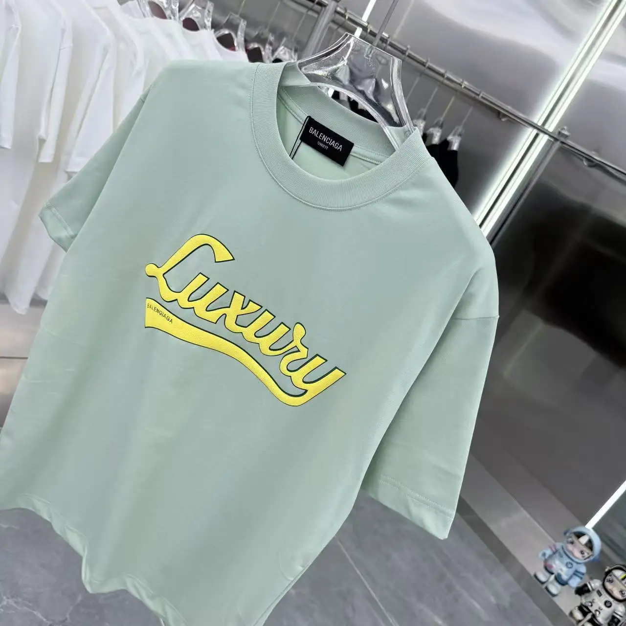 Logo-Print Oversized Cotton-Jersey T-Shirt D14514345 — view 4