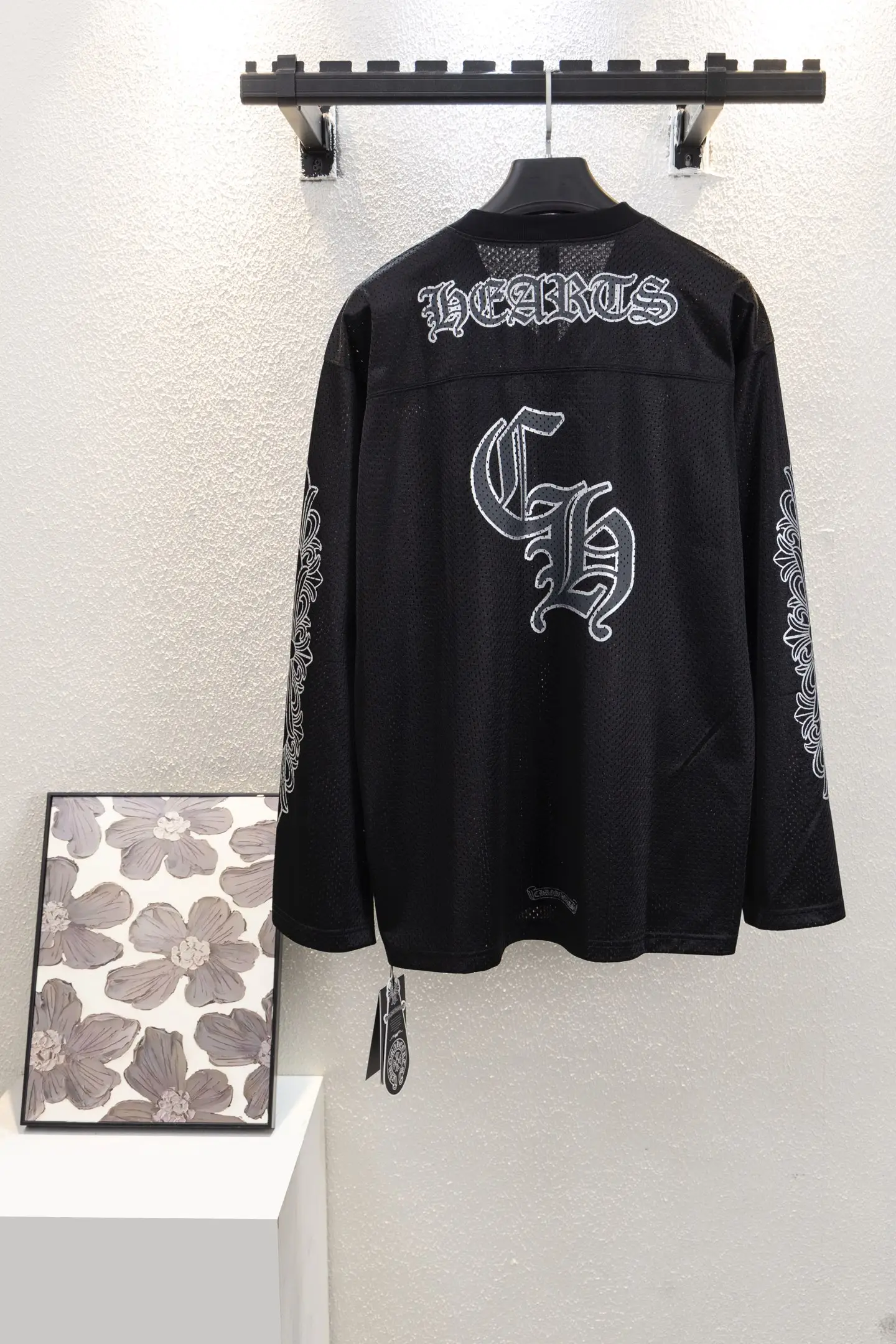 Logo-Print Mesh Hockey Jersey D14512649 — view 2