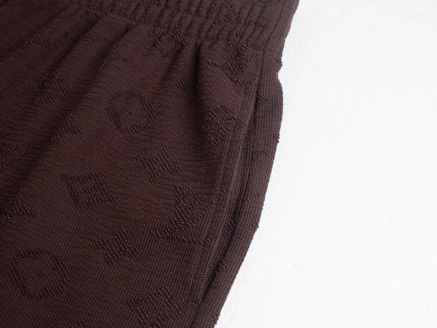 Monogram Jacquard Terry Cotton Shorts D14516297 — view 5