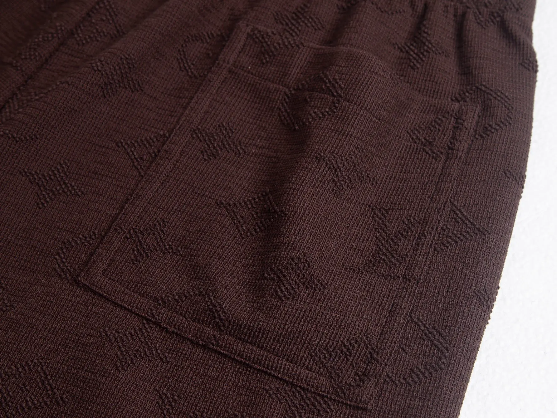 Monogram Jacquard Terry Cotton Shorts D14516297 — view 9