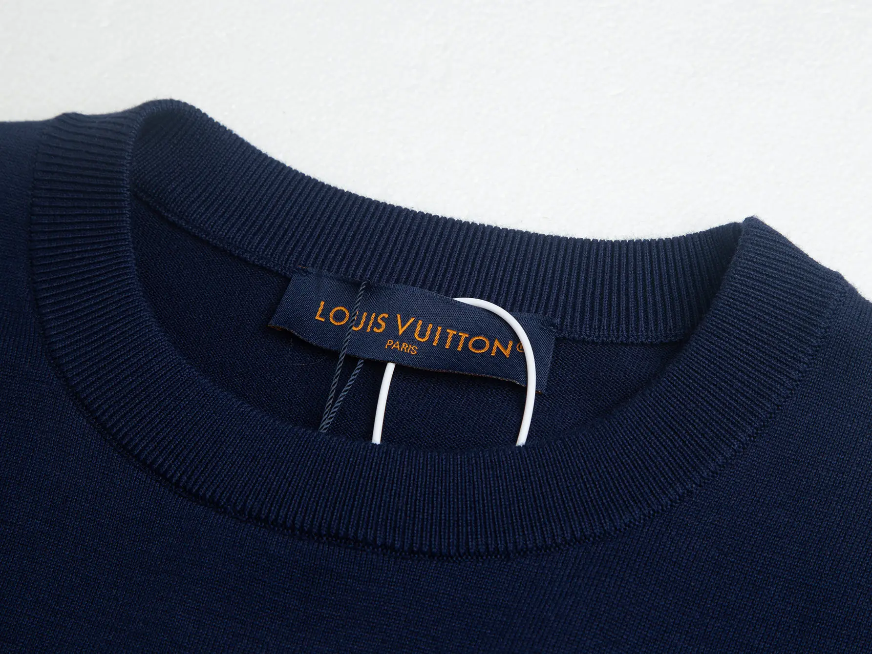 Embroidered Wool-Blend Knit Polo Shirt D14516193 — view 4