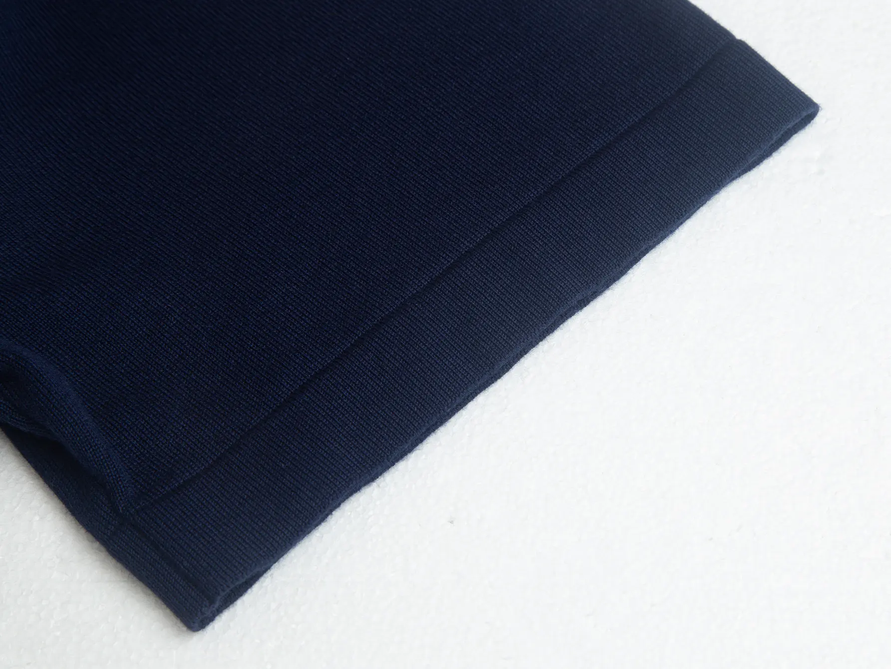 Embroidered Wool-Blend Knit Polo Shirt D14516193 — view 6