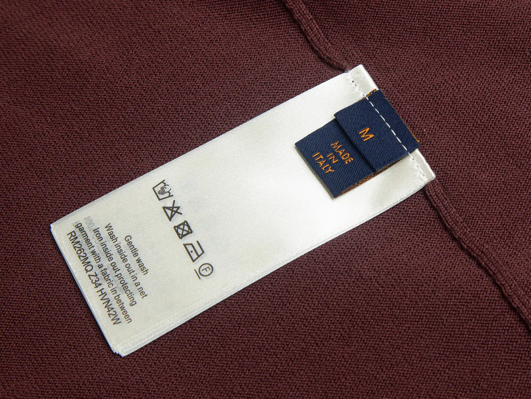 Logo-Embroidered Wool-Blend Knit T-Shirt D14516192 — view 7