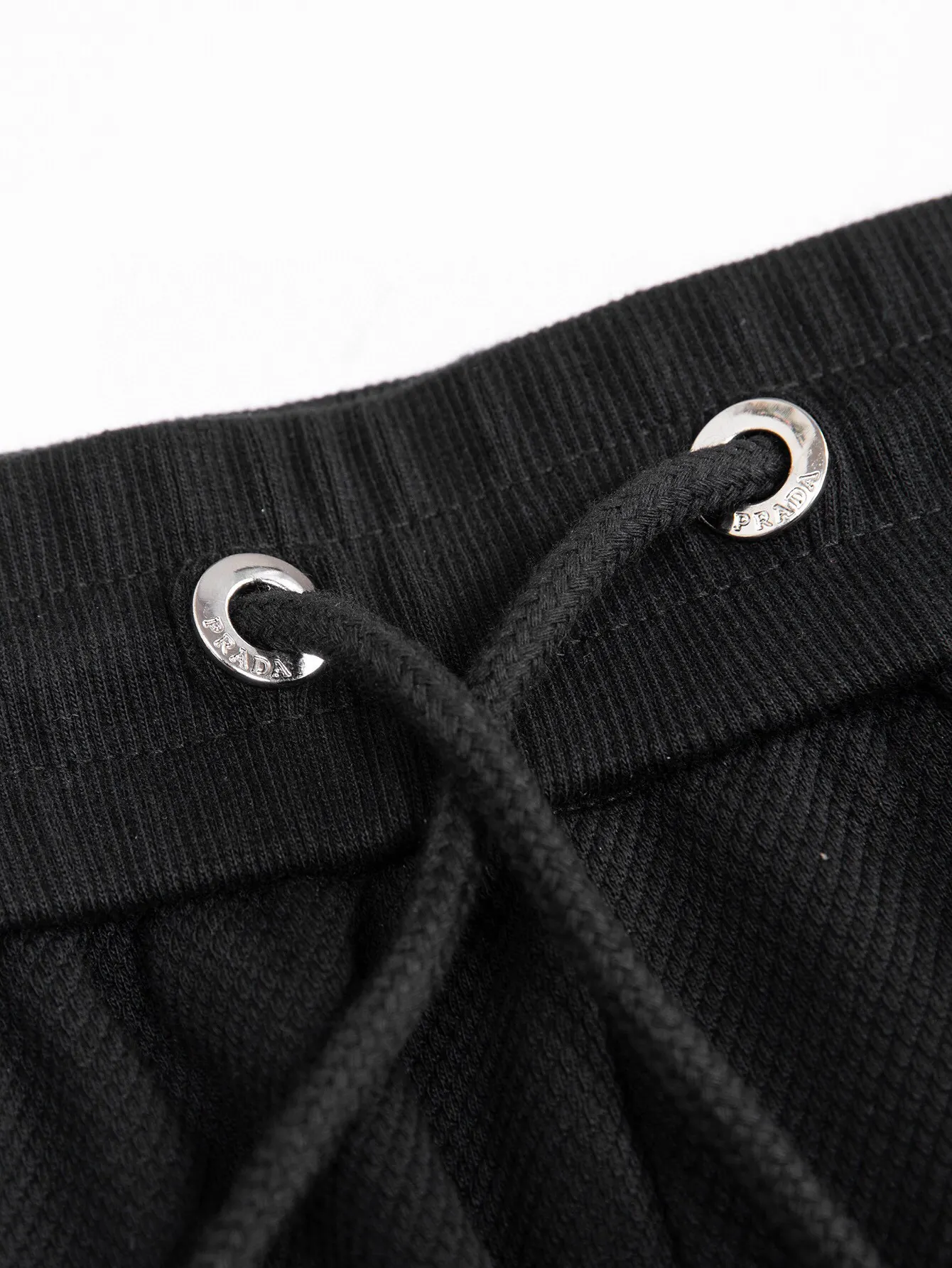 Logo-Embroidered Textured Jersey Shorts D14516524 — view 5