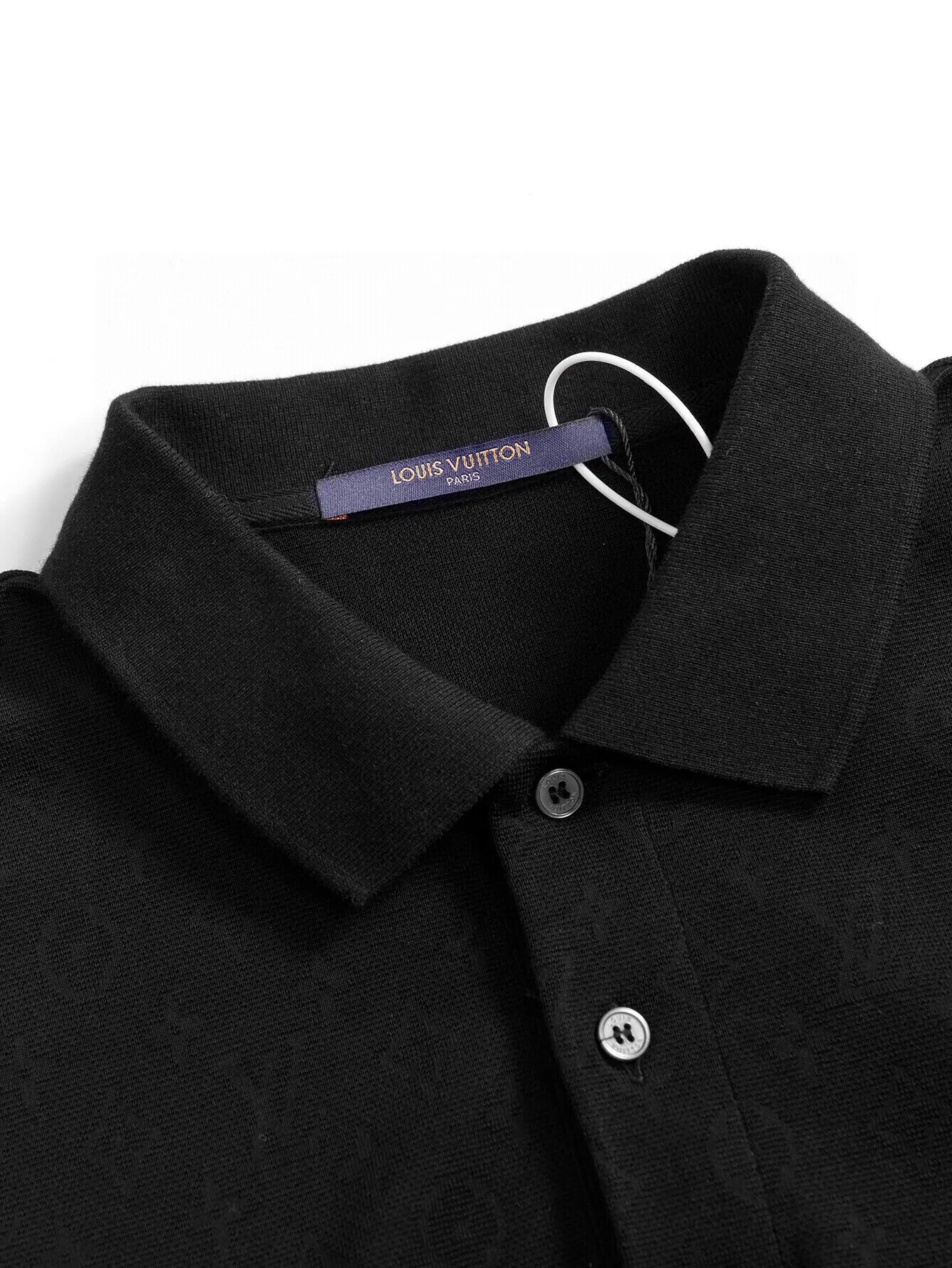 Monogram Jacquard Cotton-Blend Polo Shirt D14516228 — view 3