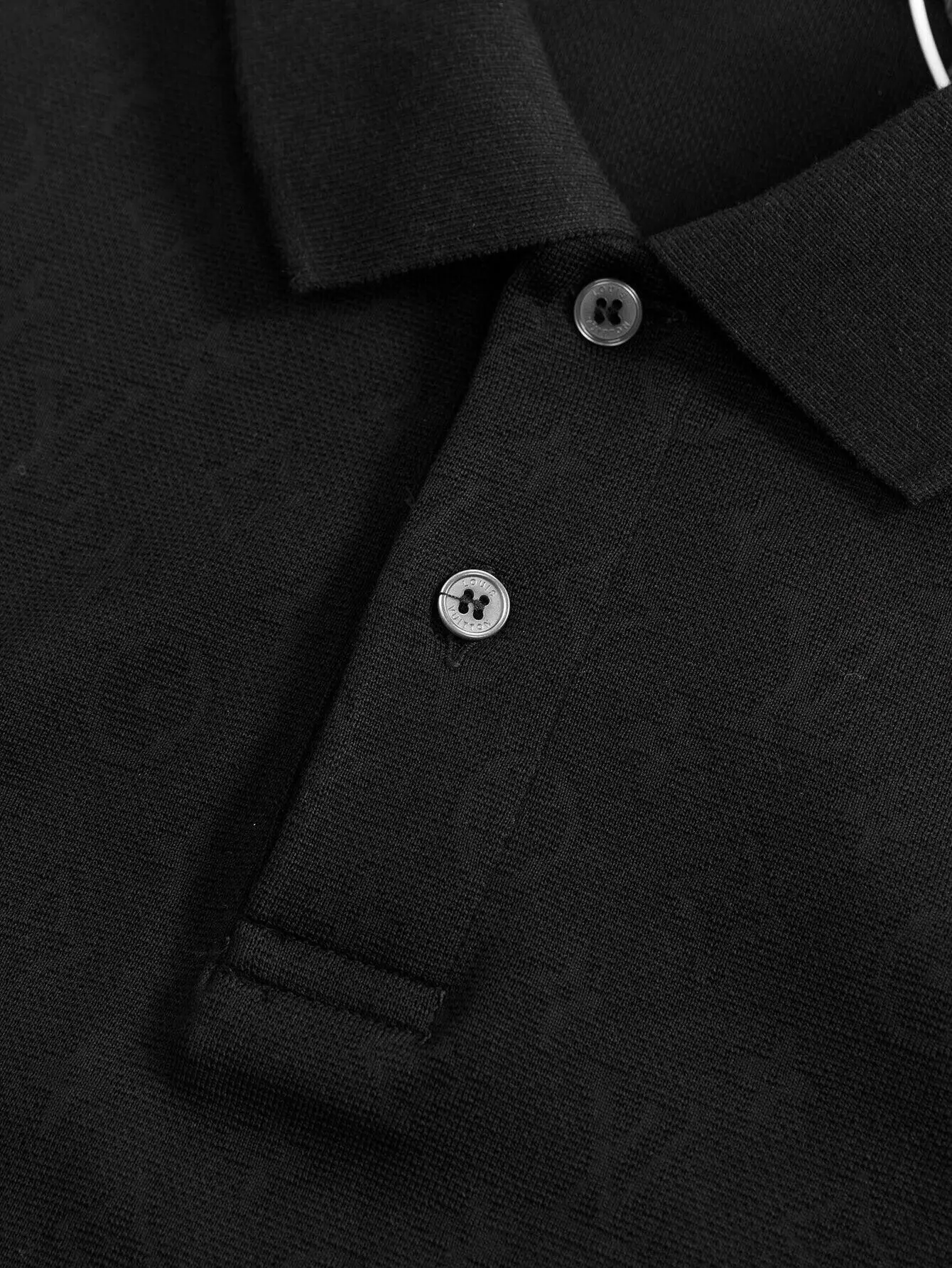 Monogram Jacquard Cotton-Blend Polo Shirt D14516228 — view 4