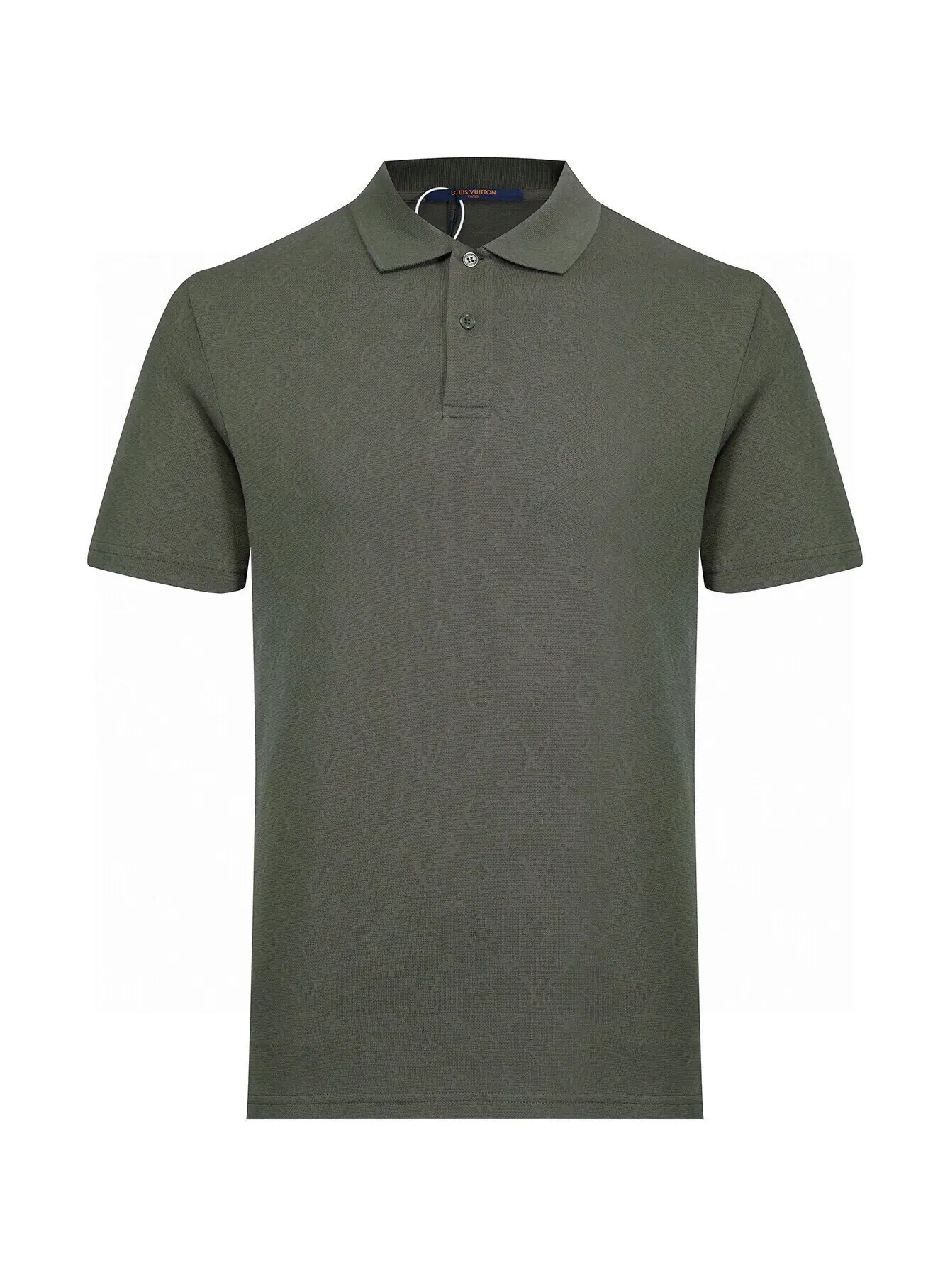 Monogram Jacquard Cotton-Blend Polo Shirt D14516227